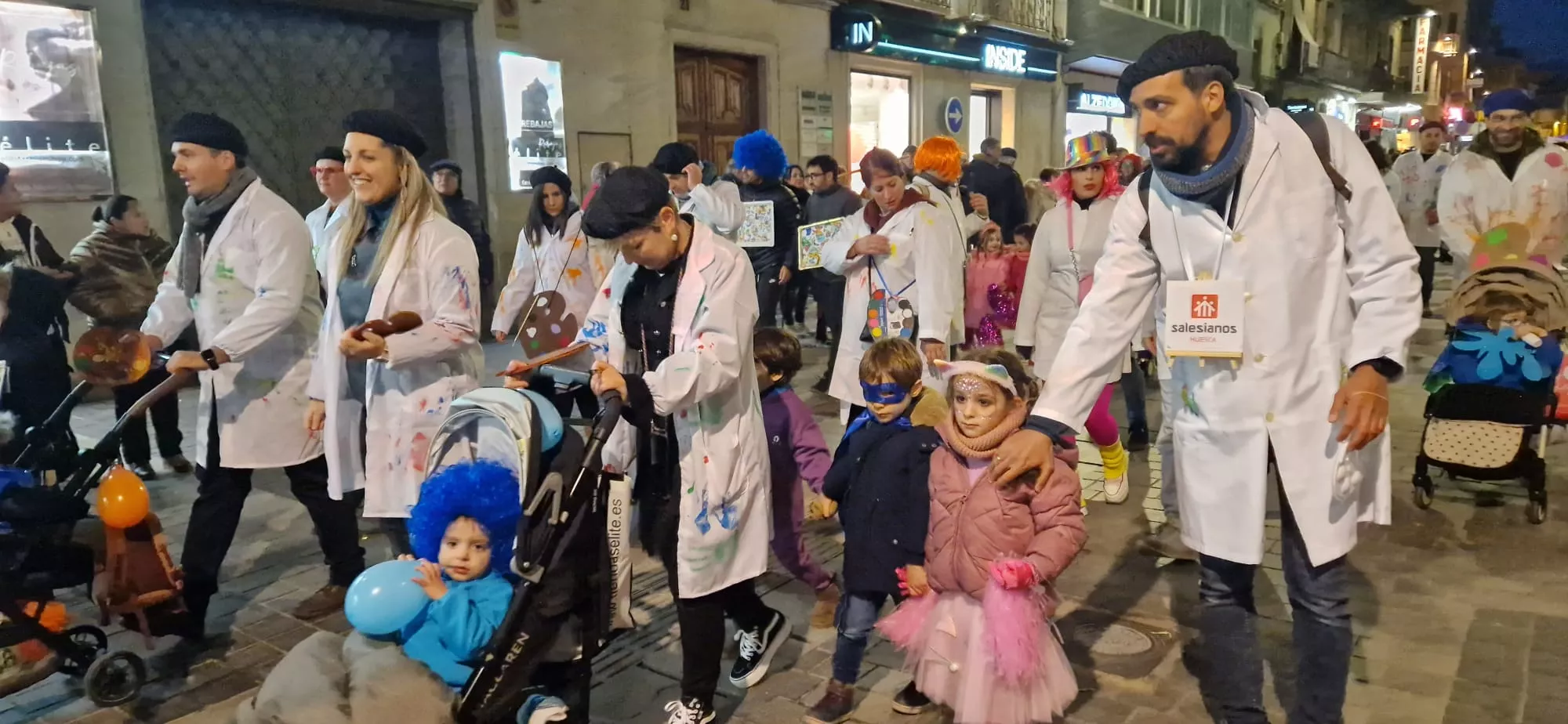 Cabalgata de Carnaval en Huesca. Myriam Martínez