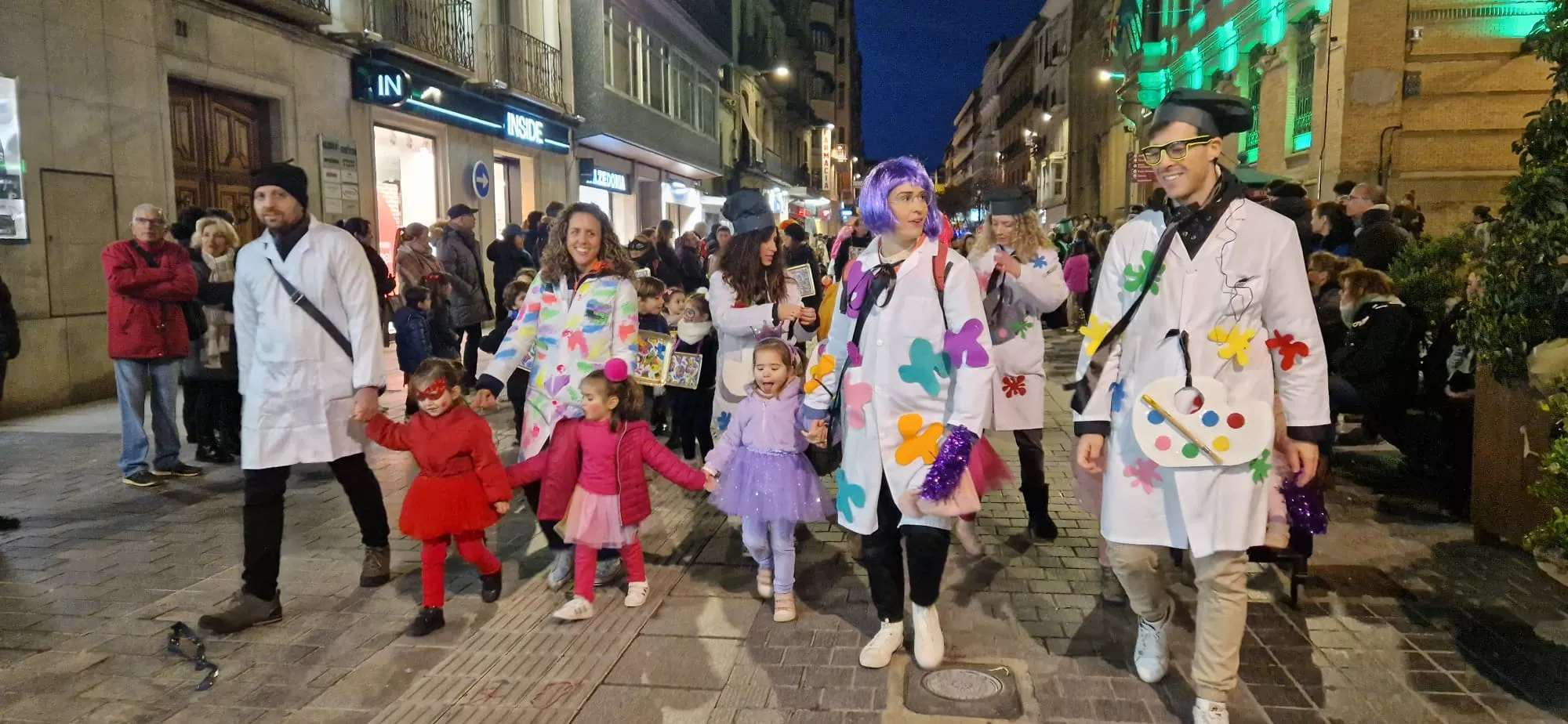 Cabalgata de Carnaval en Huesca. Myriam Martínez
