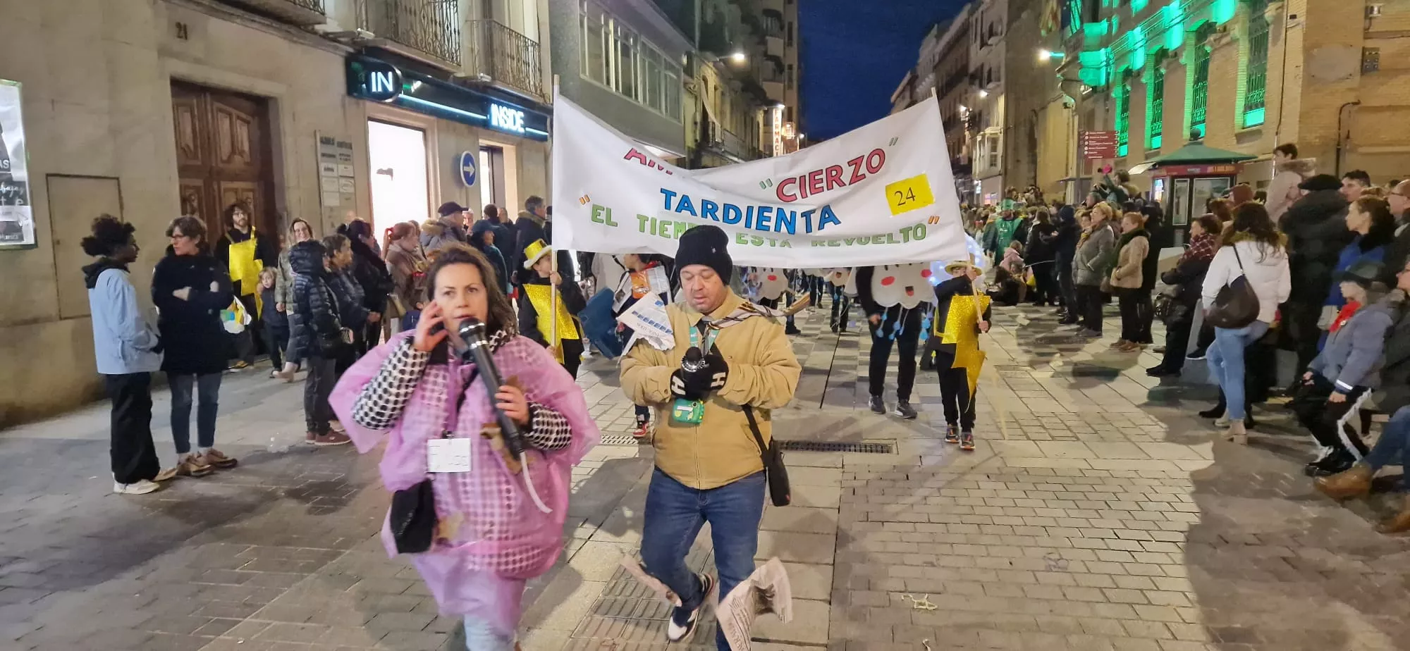 Cabalgata de Carnaval en Huesca. Myriam Martínez