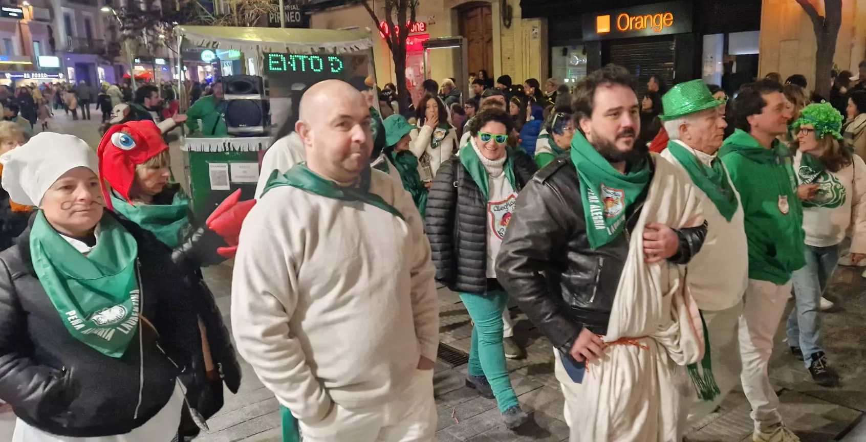 Cabalgata de Carnaval en Huesca. Myriam Martínez