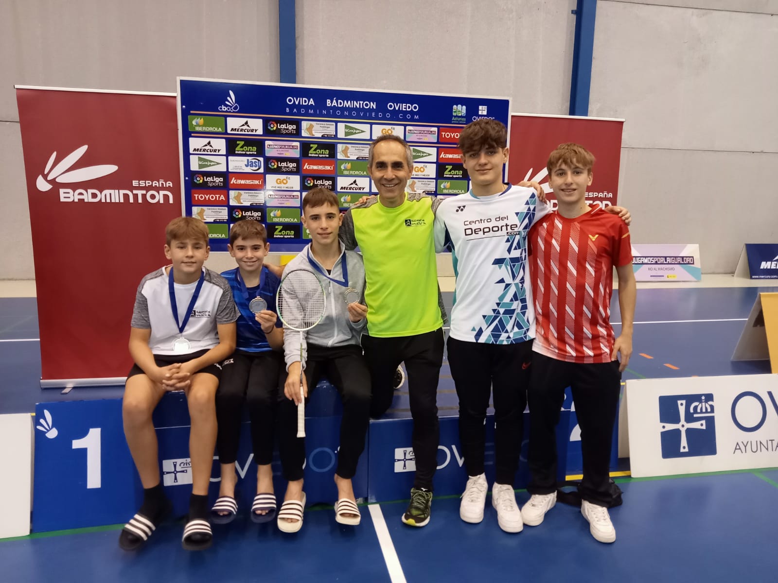 Representación oscense en Oviedo