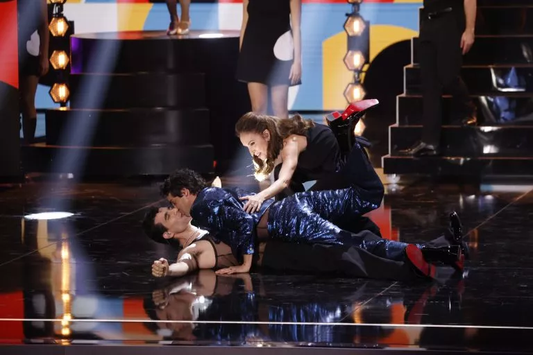 Los Javis y Ana Belén