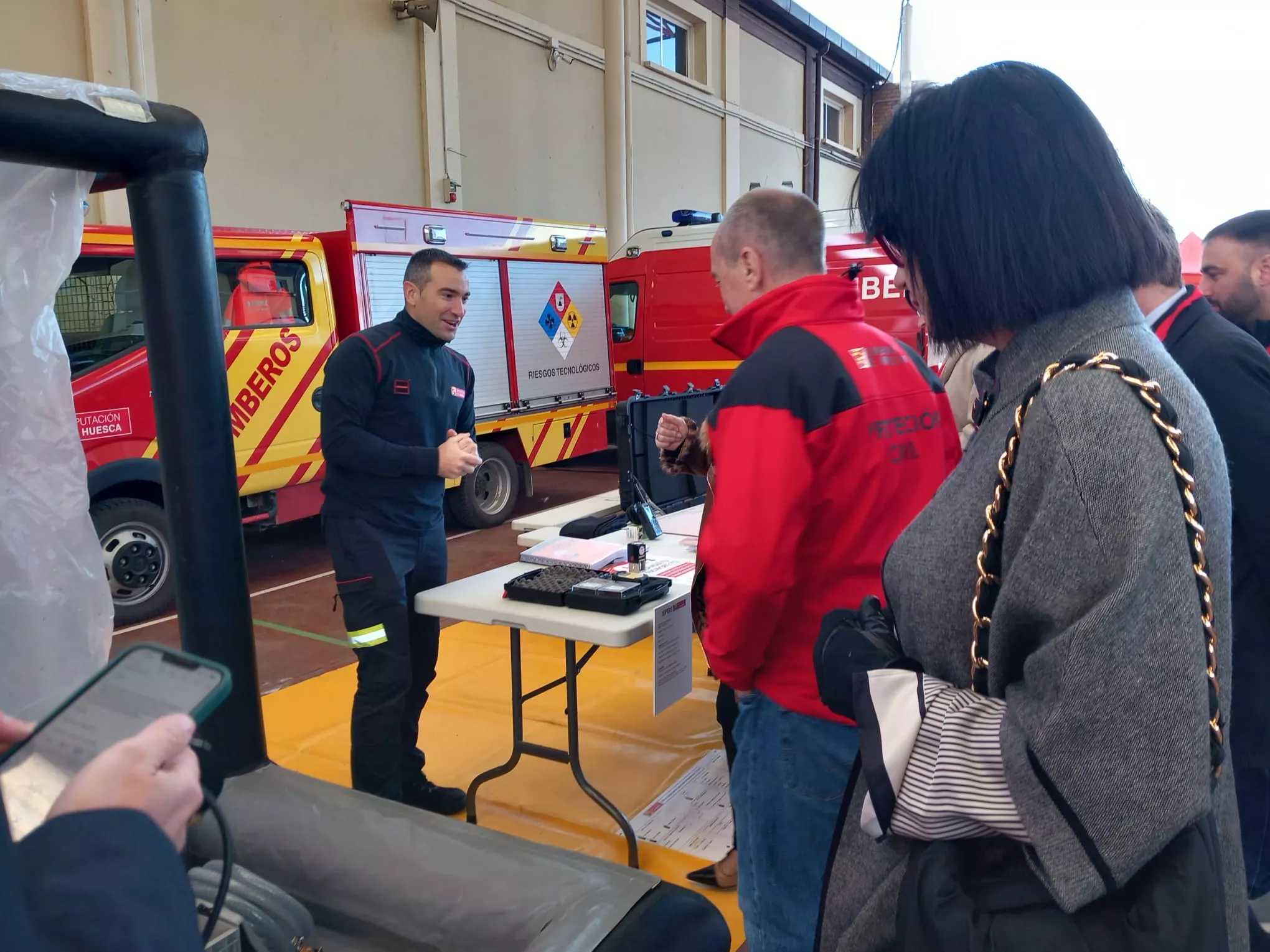 Día Europeo del 112 en Binéfar