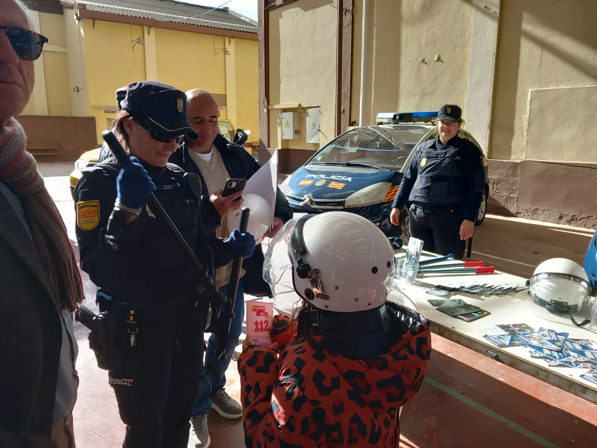 Día Europeo del 112 en Binéfar