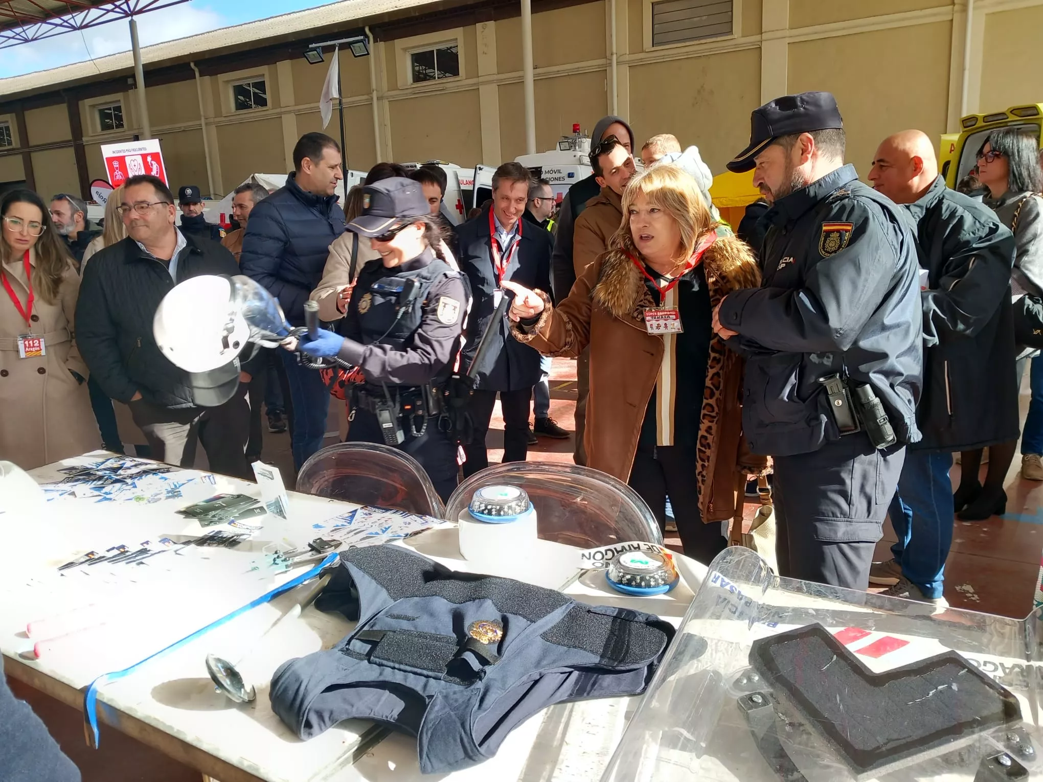 Día Europeo del 112 en Binéfar