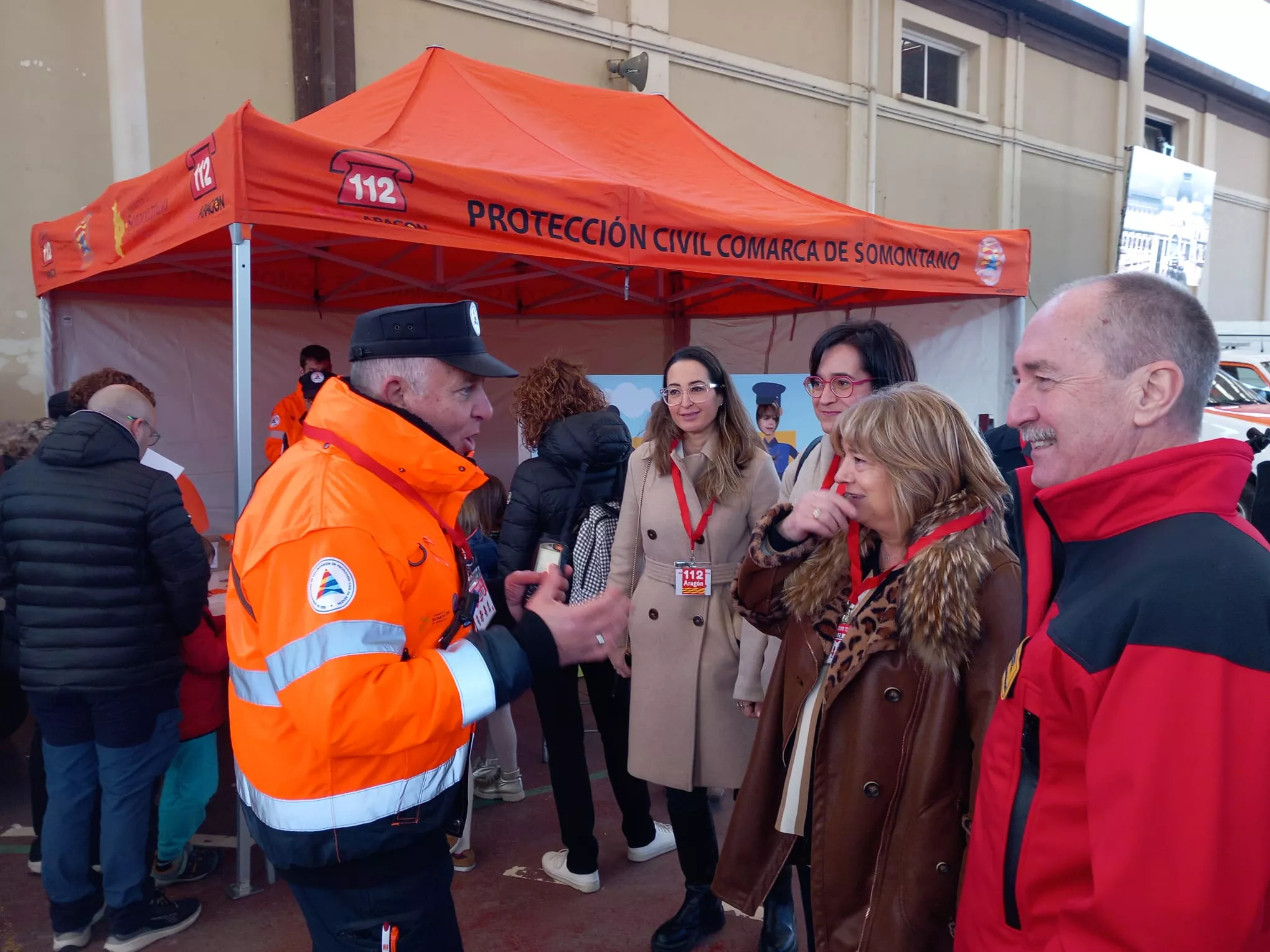 Día Europeo del 112 en Binéfar