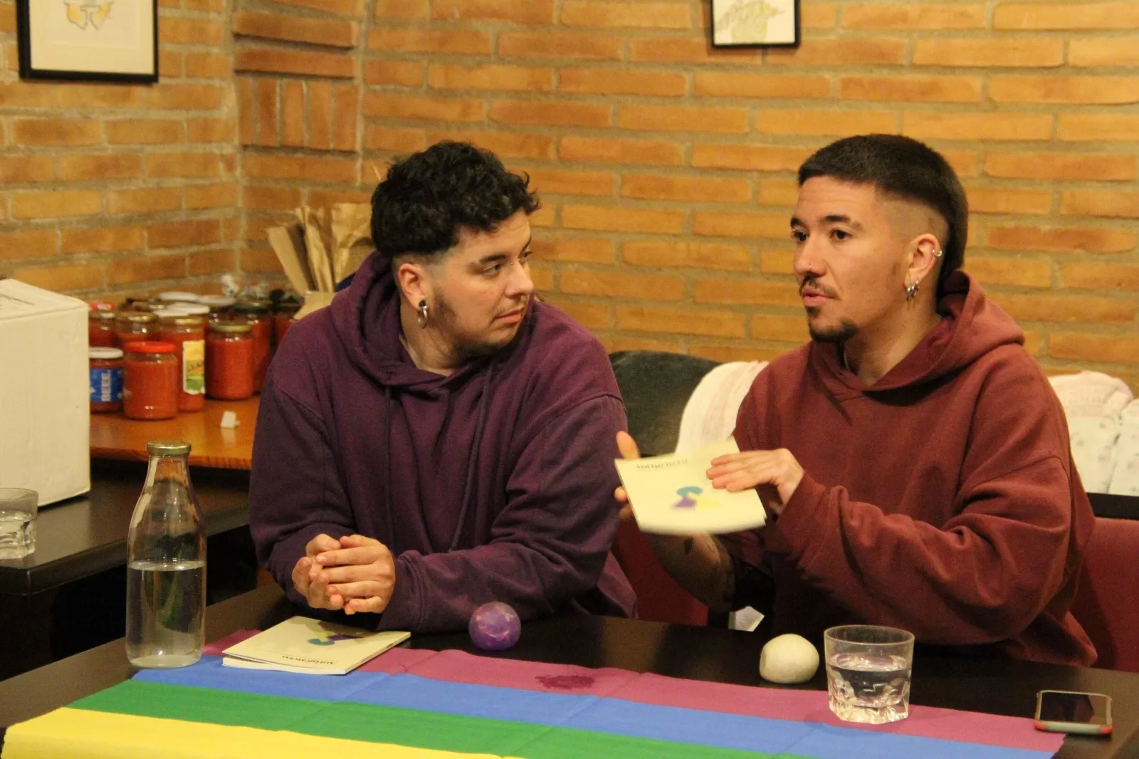 Lai Covas y Zoe García. Foto Carlos Neofato