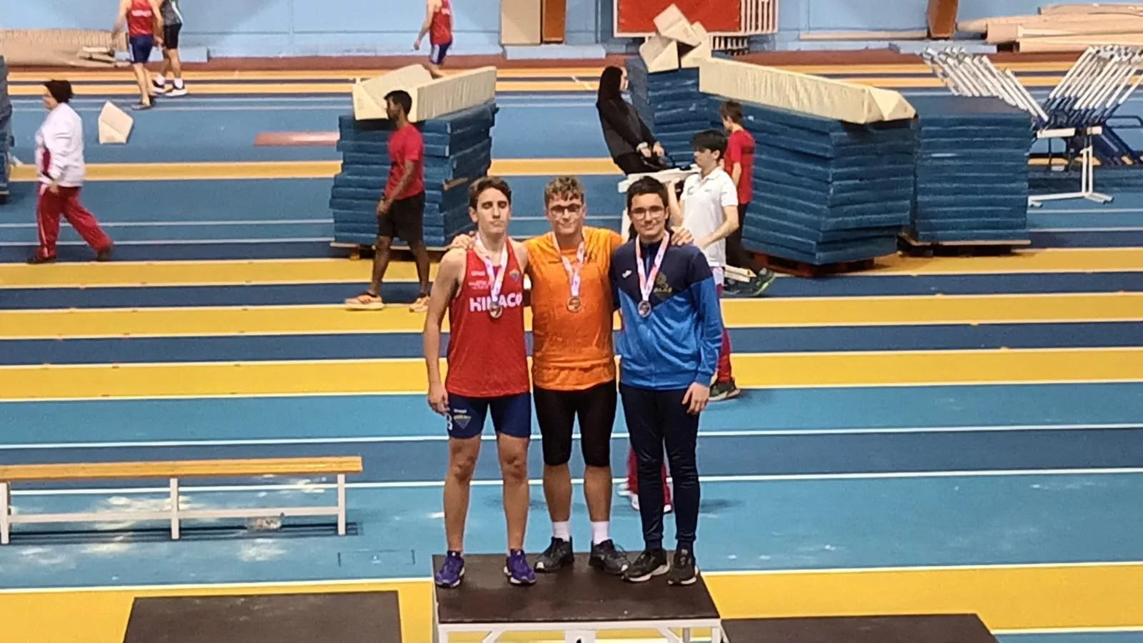 Carlos Castañ y Saúl Alcalde, oro y plata en peso