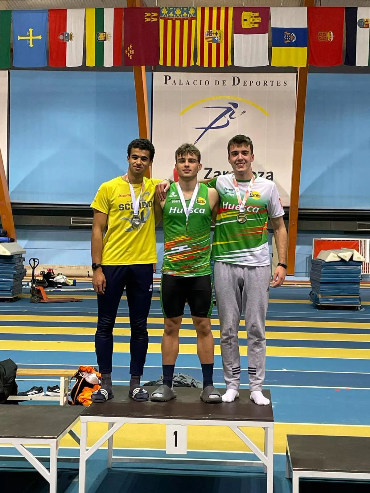 Combinadas Sub 20, Lucas Badía y Alberto Santolaria, oro y bronce