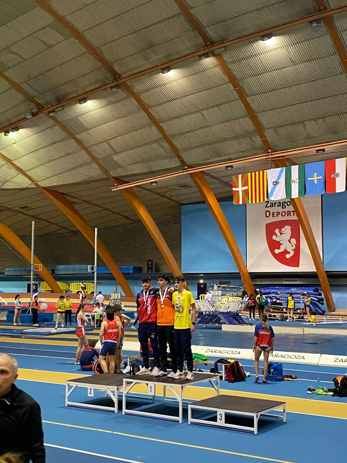 Jorge Escartín (Hinaco), plata en 1.500