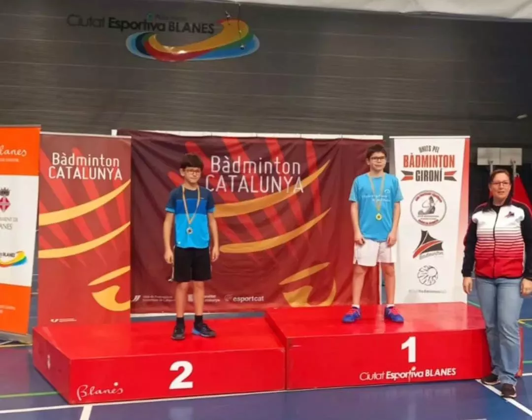 Jorge Foj, del Bádminton Binéfar