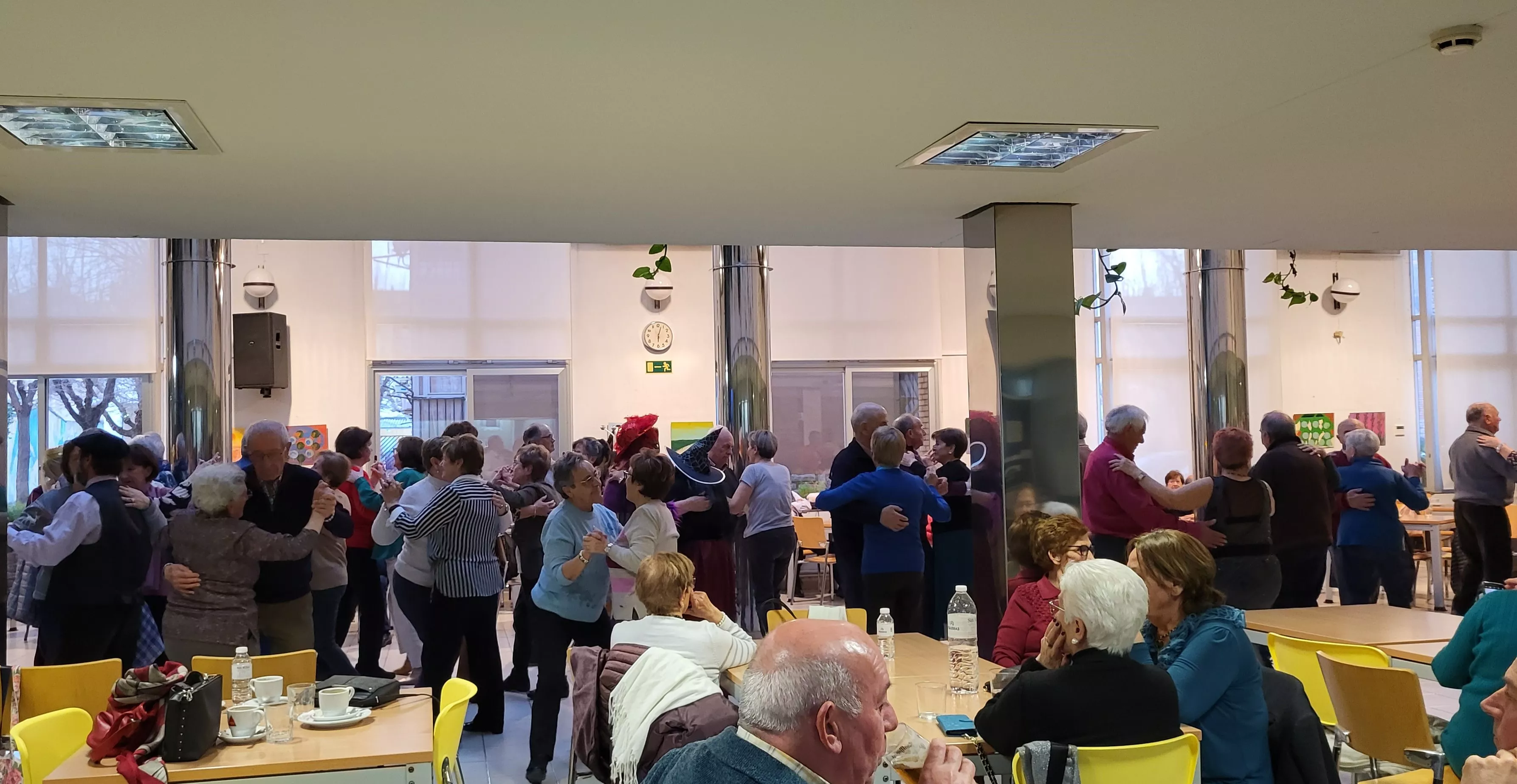 Celebración del Carnaval en el Hogar de Personas Mayores de Huesca. Foto Mercedes Manterola