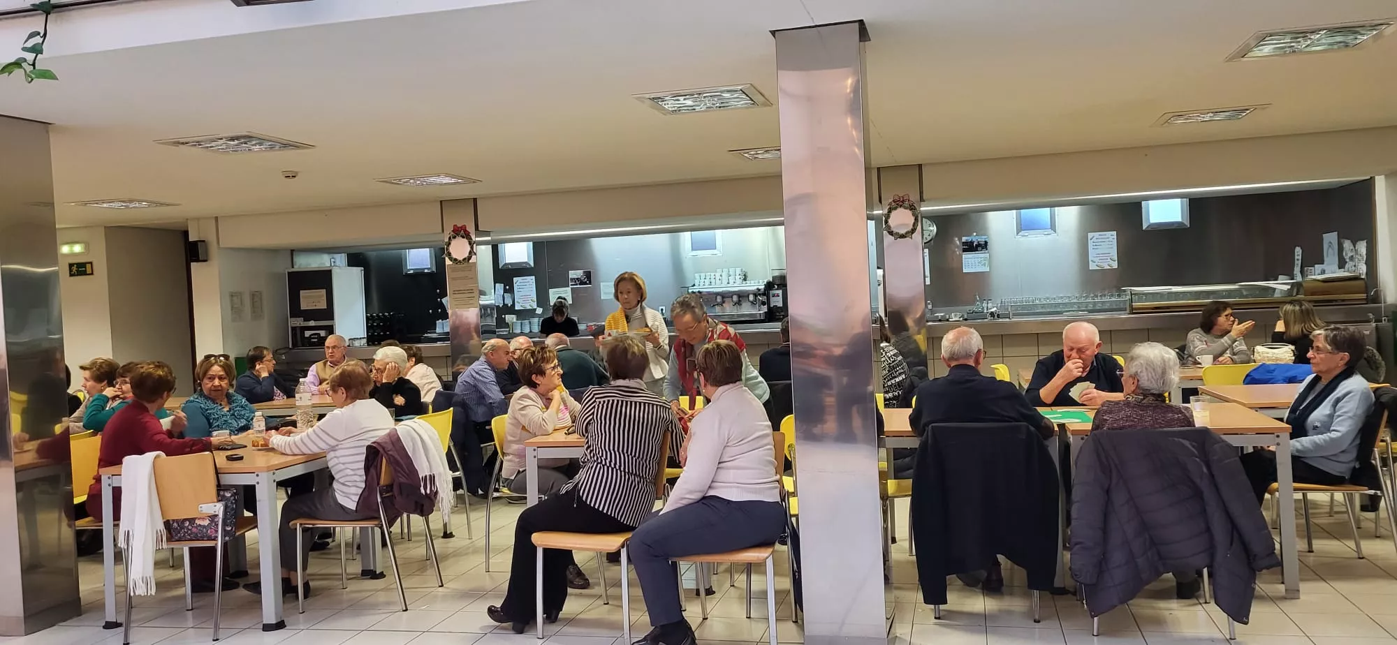 Celebración del Carnaval en el Hogar de Personas Mayores de Huesca. Foto Mercedes Manterola