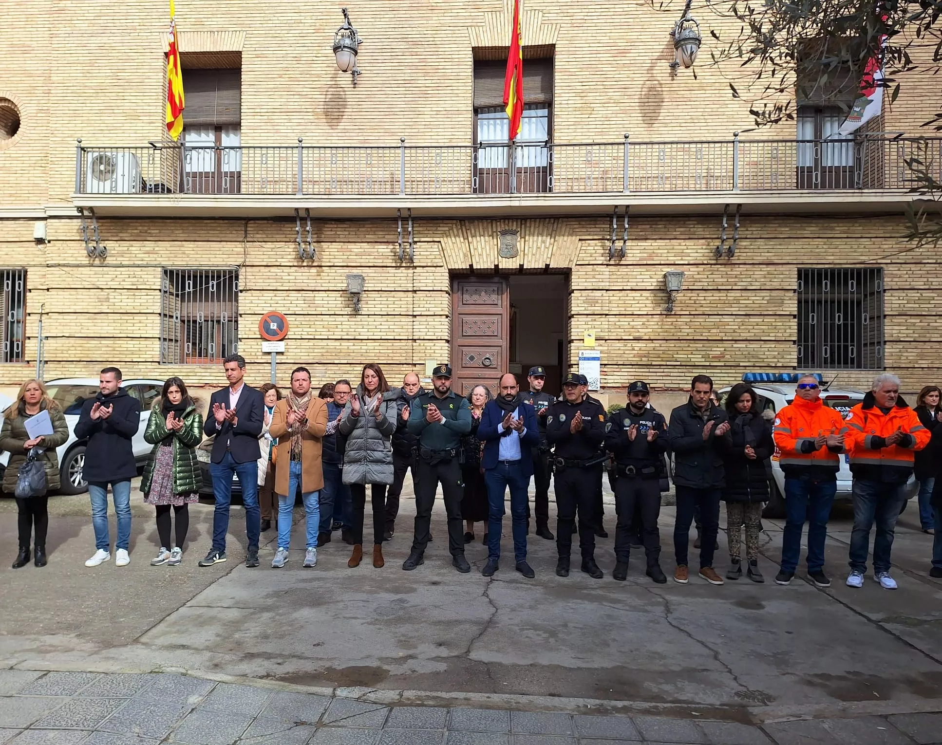 Concentración en Barbastro