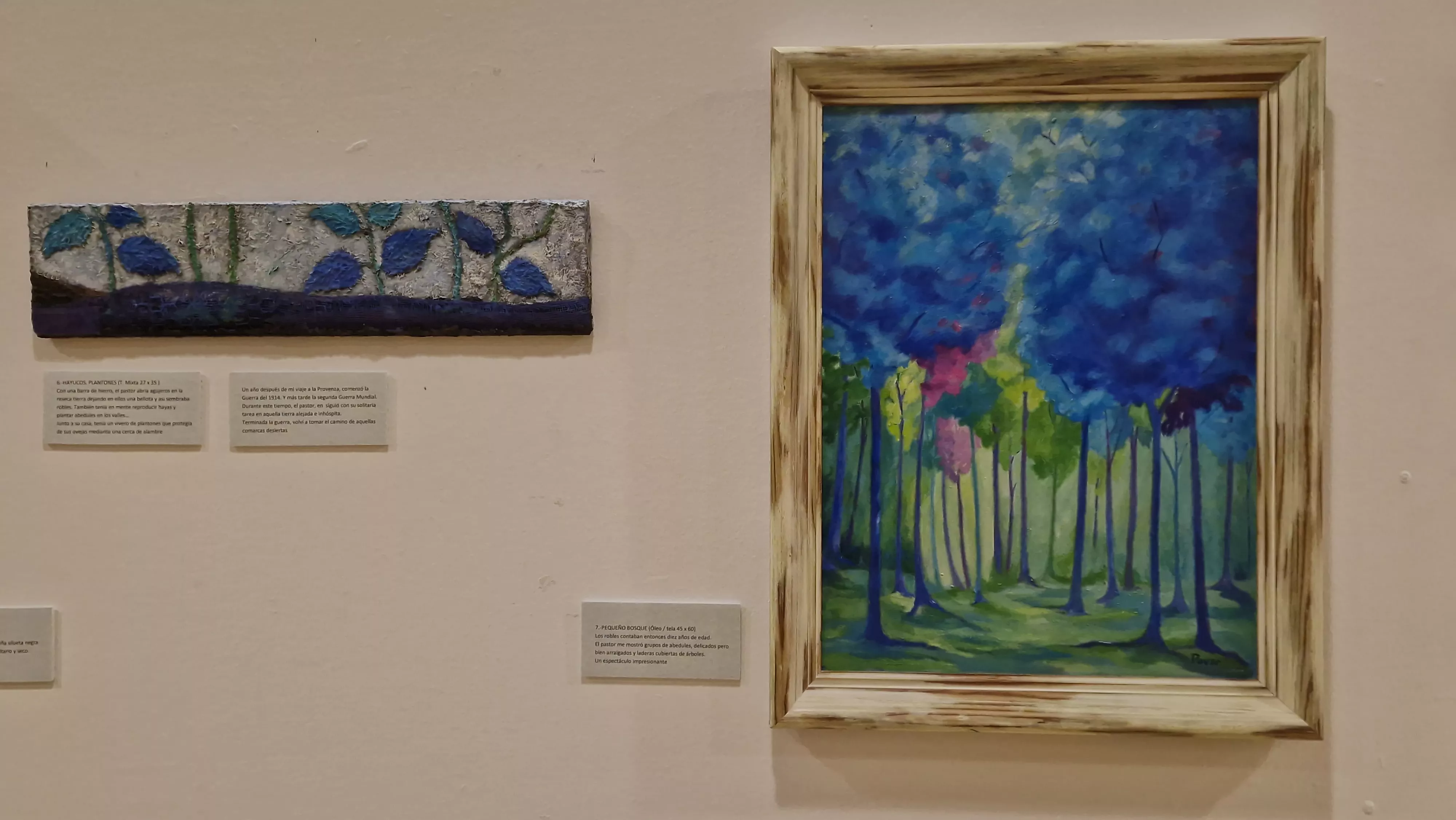 Exposición de María José Povar. Foto Myriam Martínez