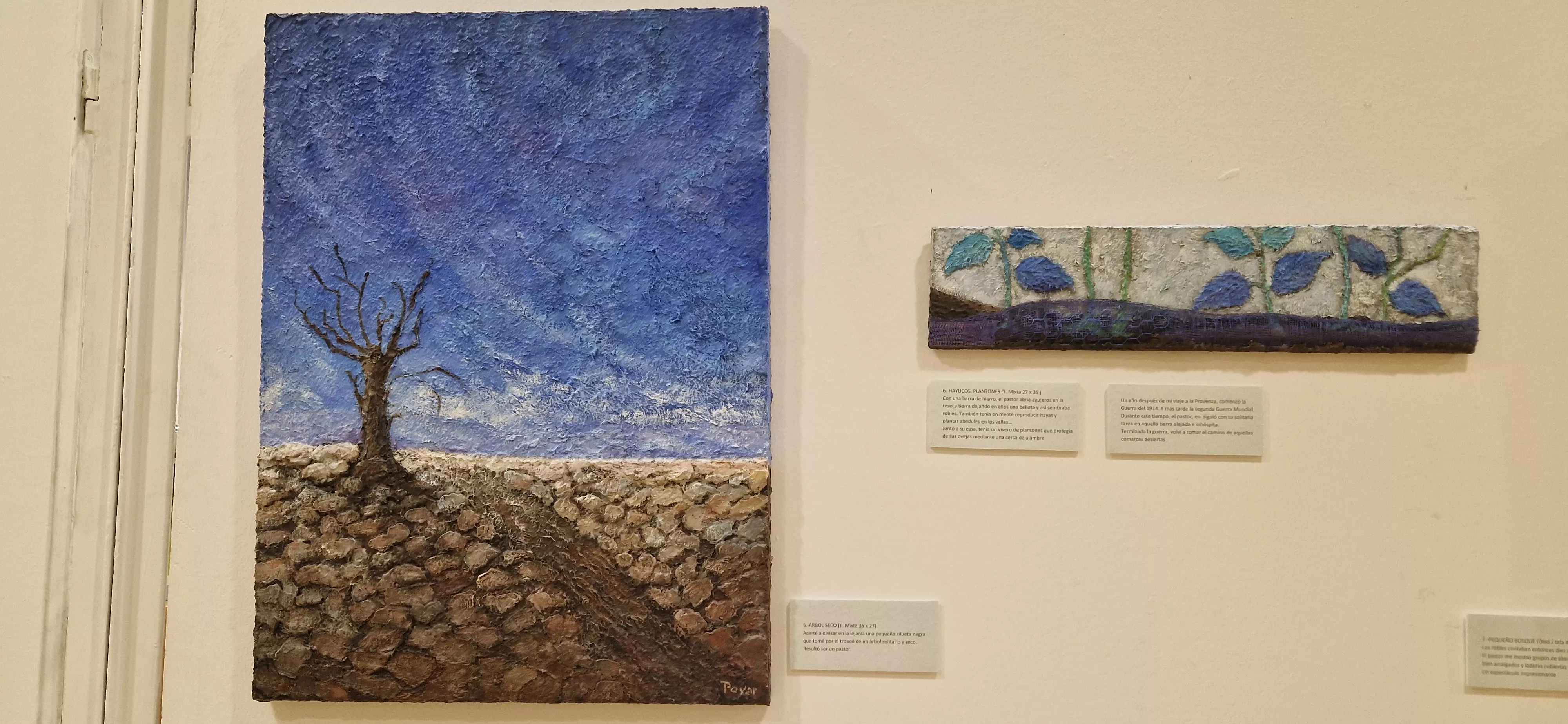 Exposición de María José Povar. Foto Myriam Martínez