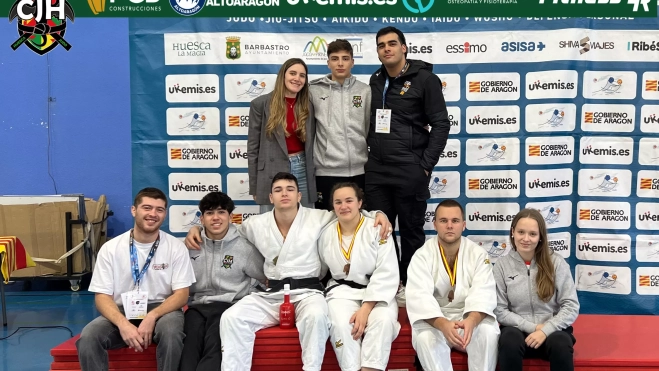 Club Judo Huesca en Copa de España Junior de Binéfar Club Judo Huesca en Copa de España Junior de Binéfar