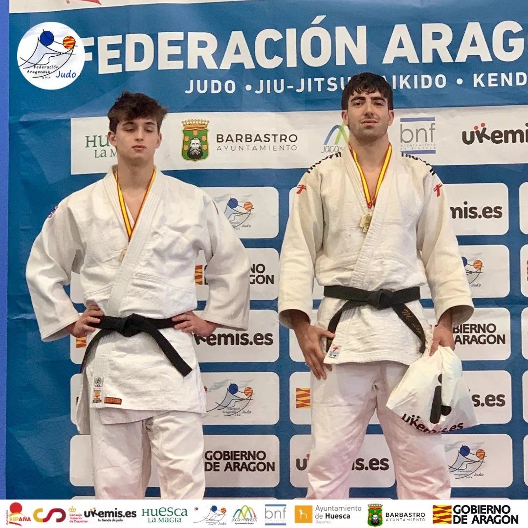 Podio Copa España Binéfar. Foto FAJYDA