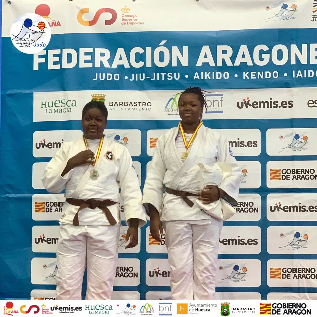 Podio Copa España Binéfar. Foto FAJYDA