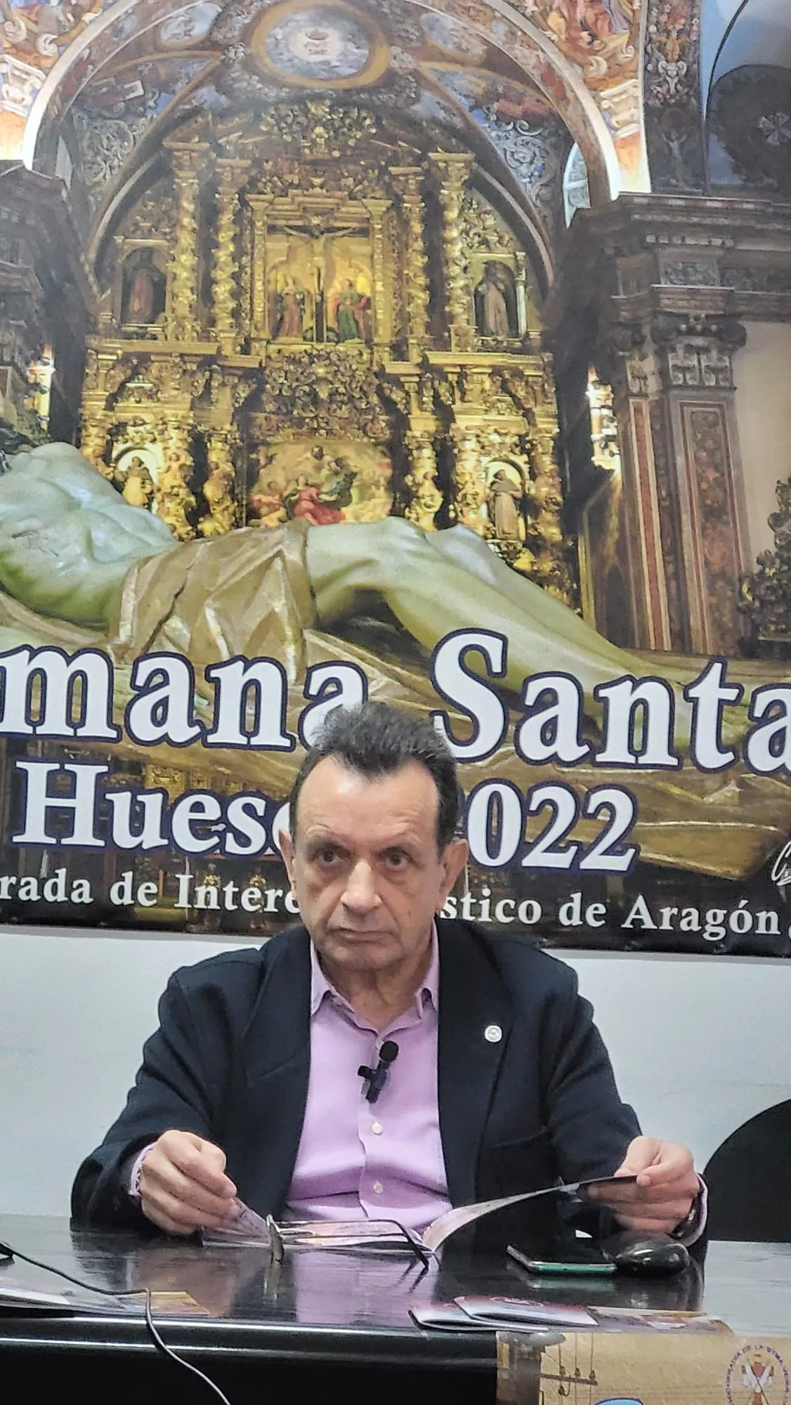 Presentación de la Semana Santa de Huesca 2024