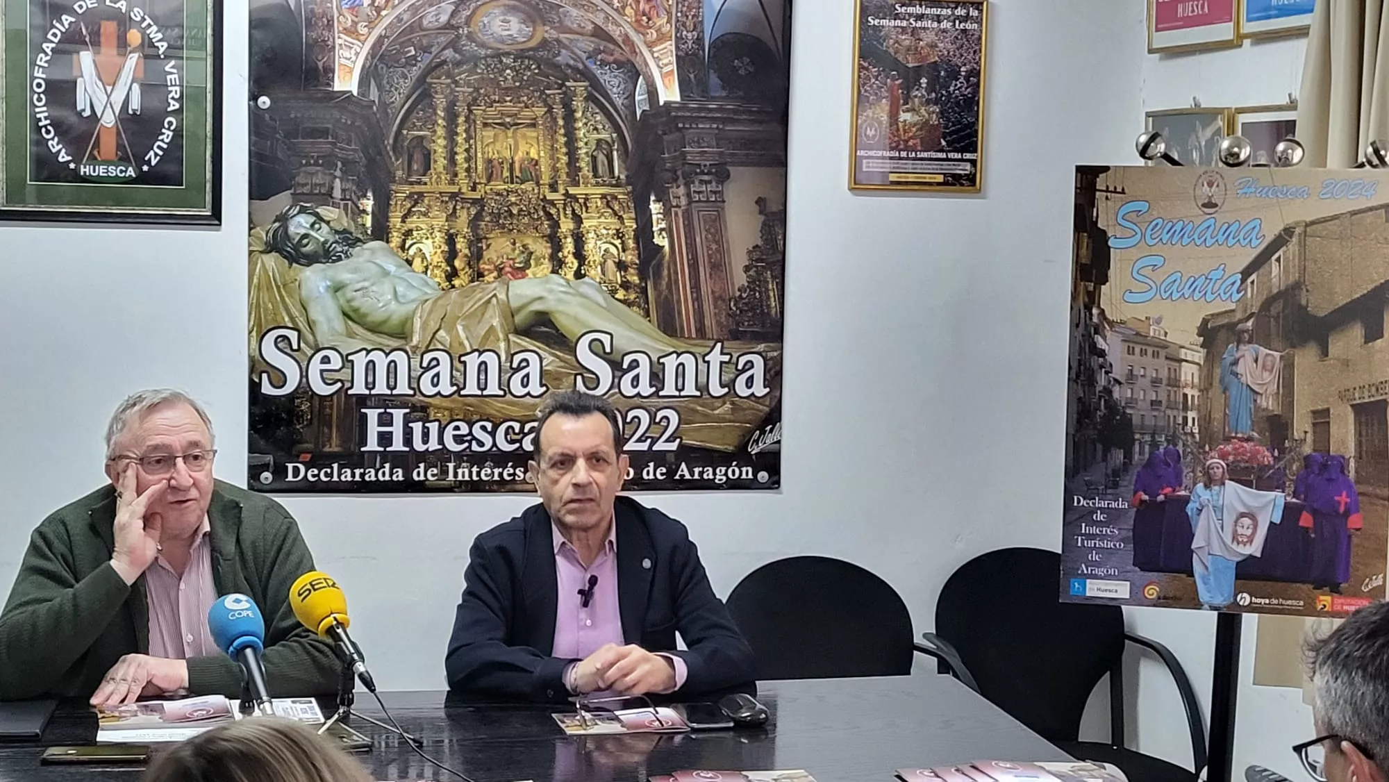 Presentación de la Semana Santa de Huesca 2024