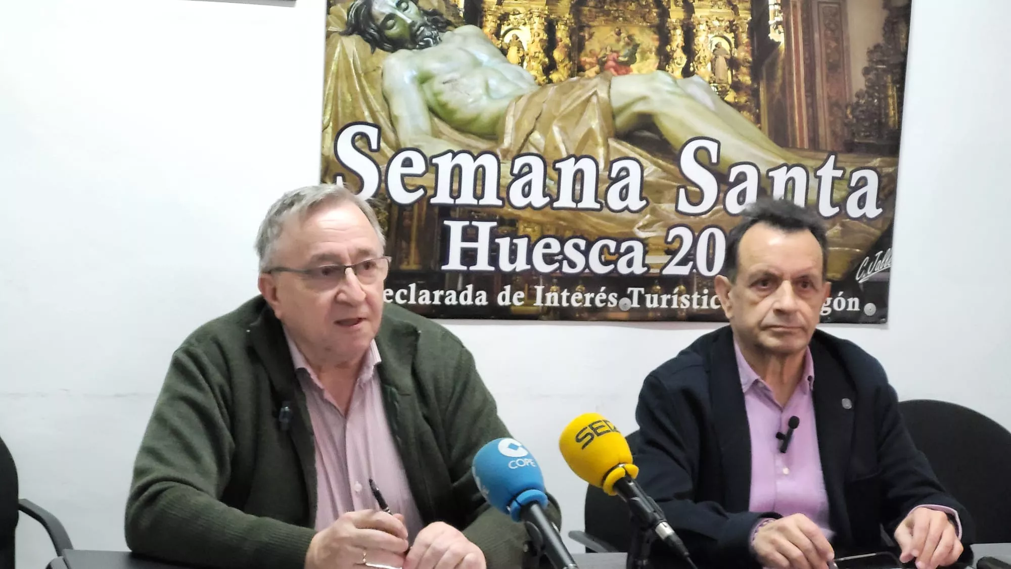 Presentación de la Semana Santa de Huesca 2024