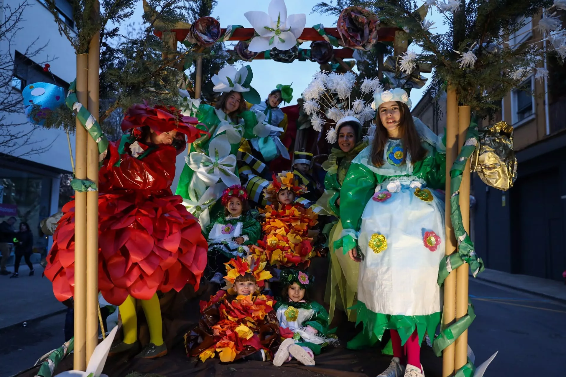 Foto del Carnaval de este sábado 10 de febrero. Foto Álvaro Calvo
