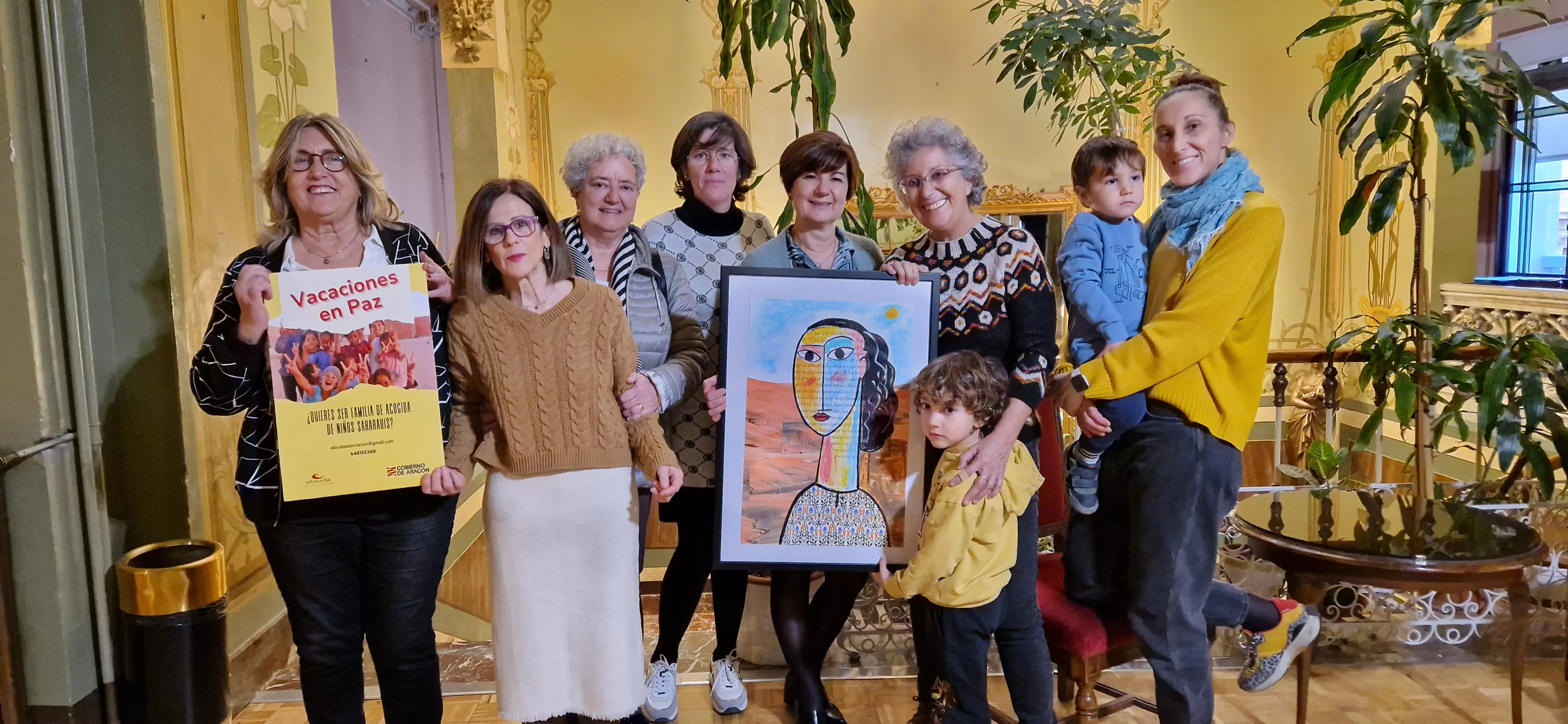 Alouda ha presentado la campaña Vacaciones en Paz. Foto Myriam Martínez