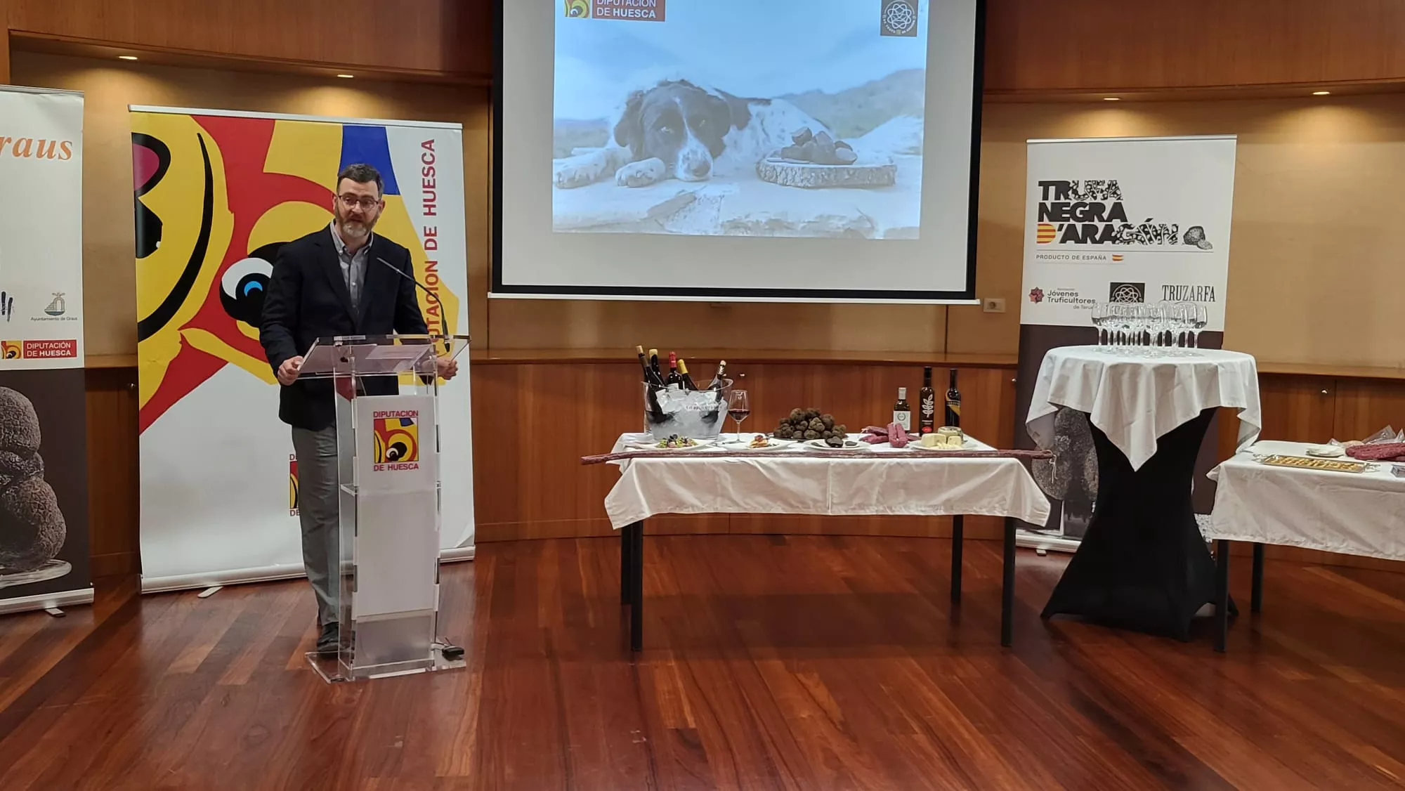 Presentación del Mercado de la Trufa en Huesca