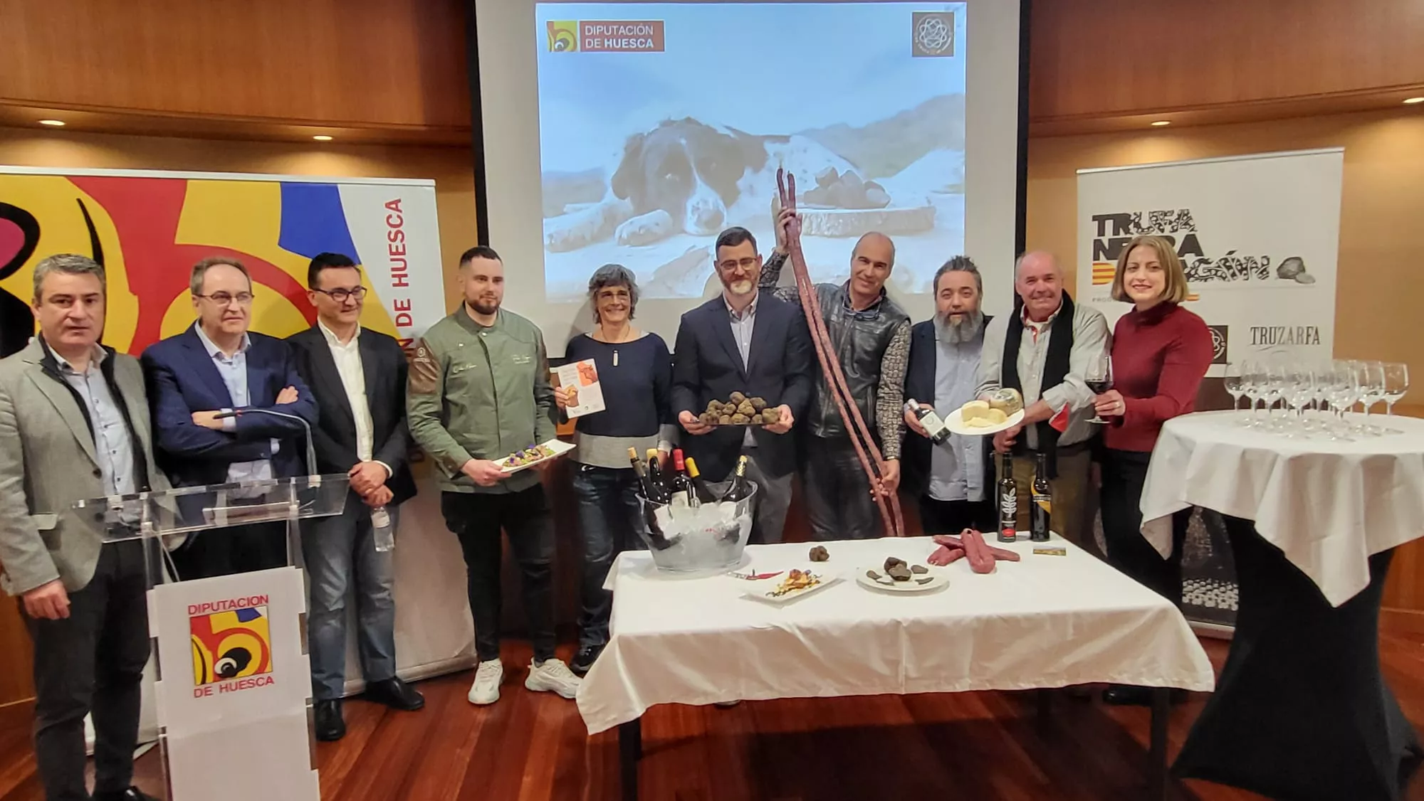 Presentación del Mercado de la Trufa en Huesca