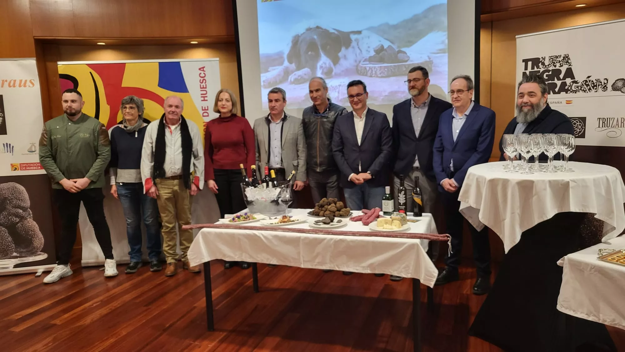 Presentación del Mercado de la Trufa en Huesca