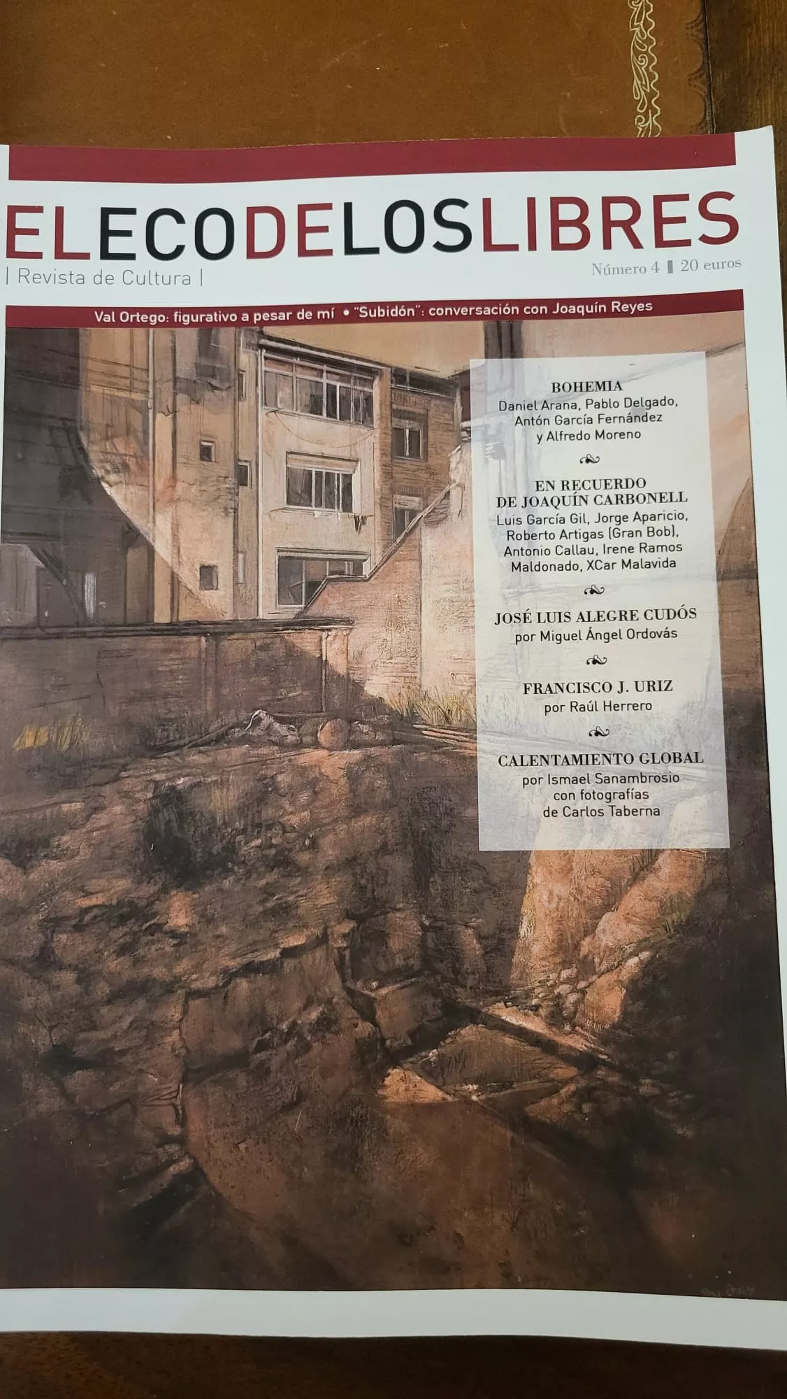 Presentación de El Eco de los Libres en Huesca