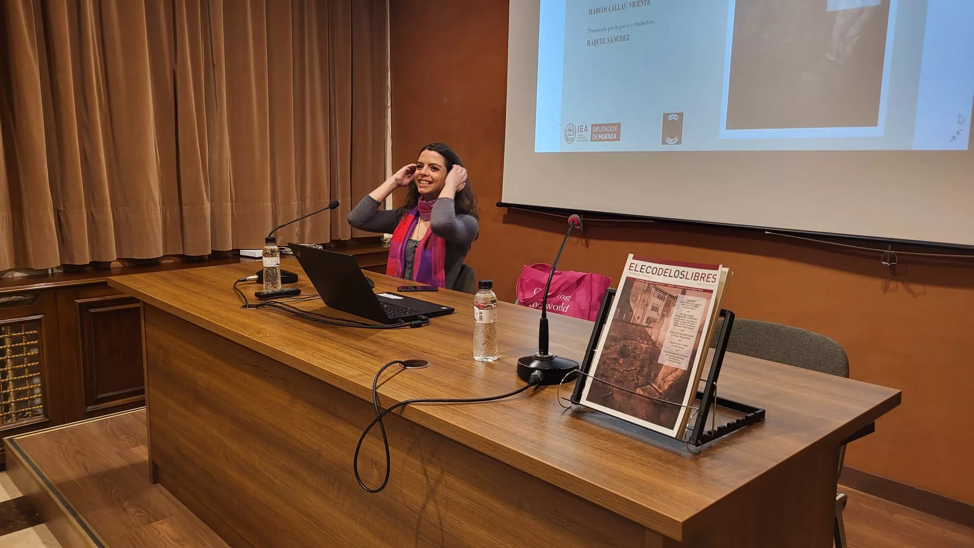 Presentación de El Eco de los Libres en Huesca