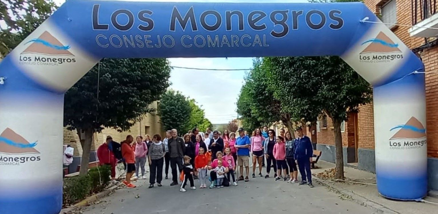 Preparados para la andada en Montesusín
