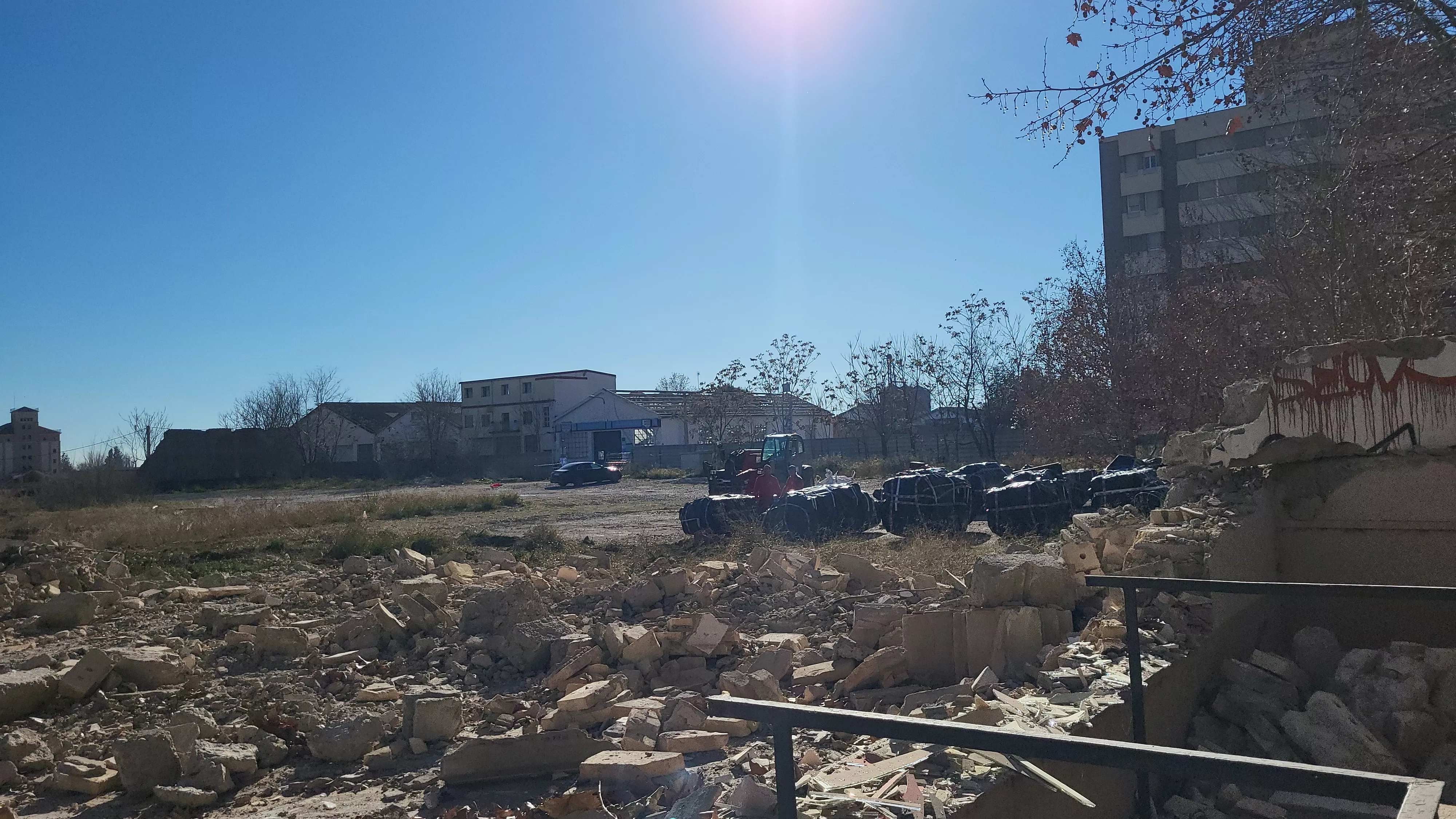 El Ayuntamiento dispone de tres parcelas en el Polígono de Harineras de Huesca.