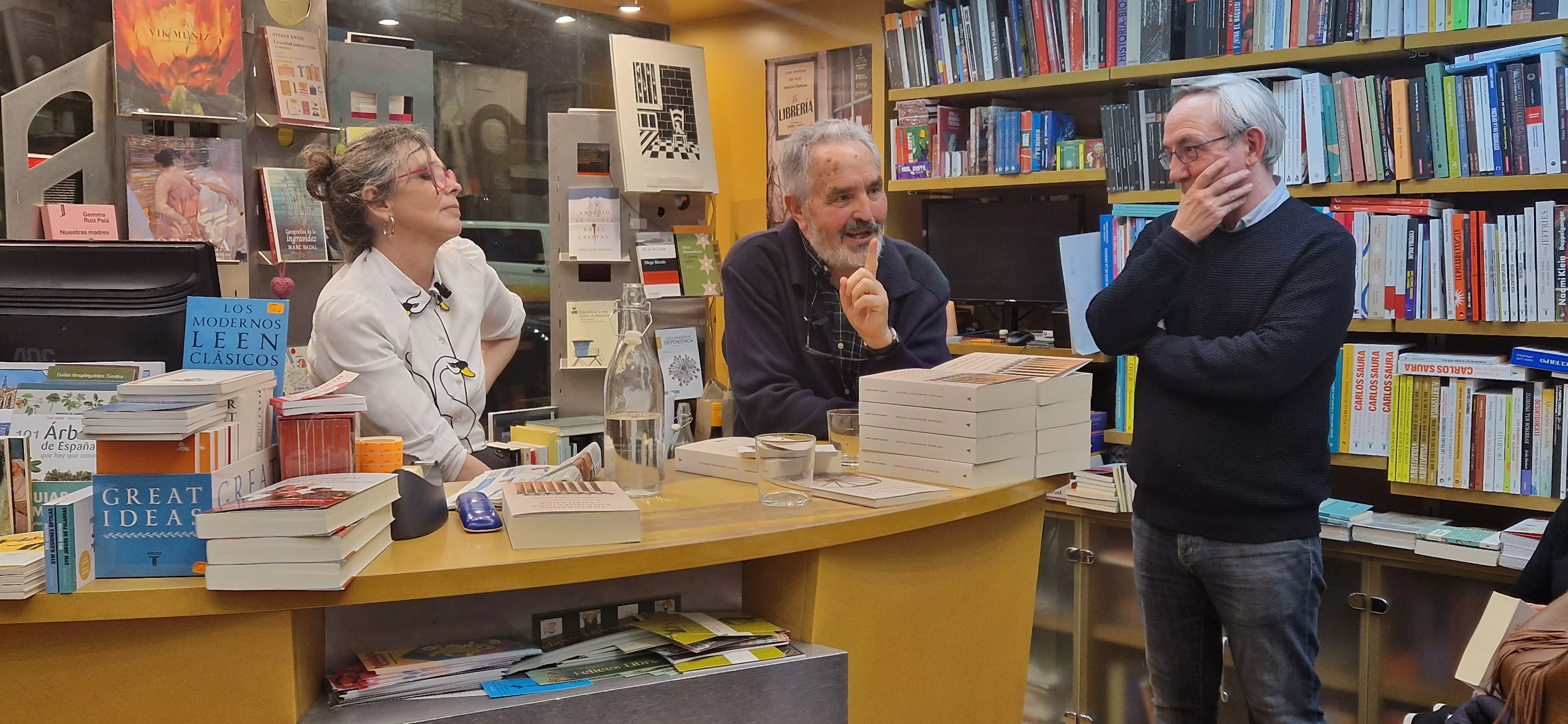 Presentación de "Torturados, enloquecidos y fusilados" de  Clemente Alonso Crespo. Foto Myriam Martínez
