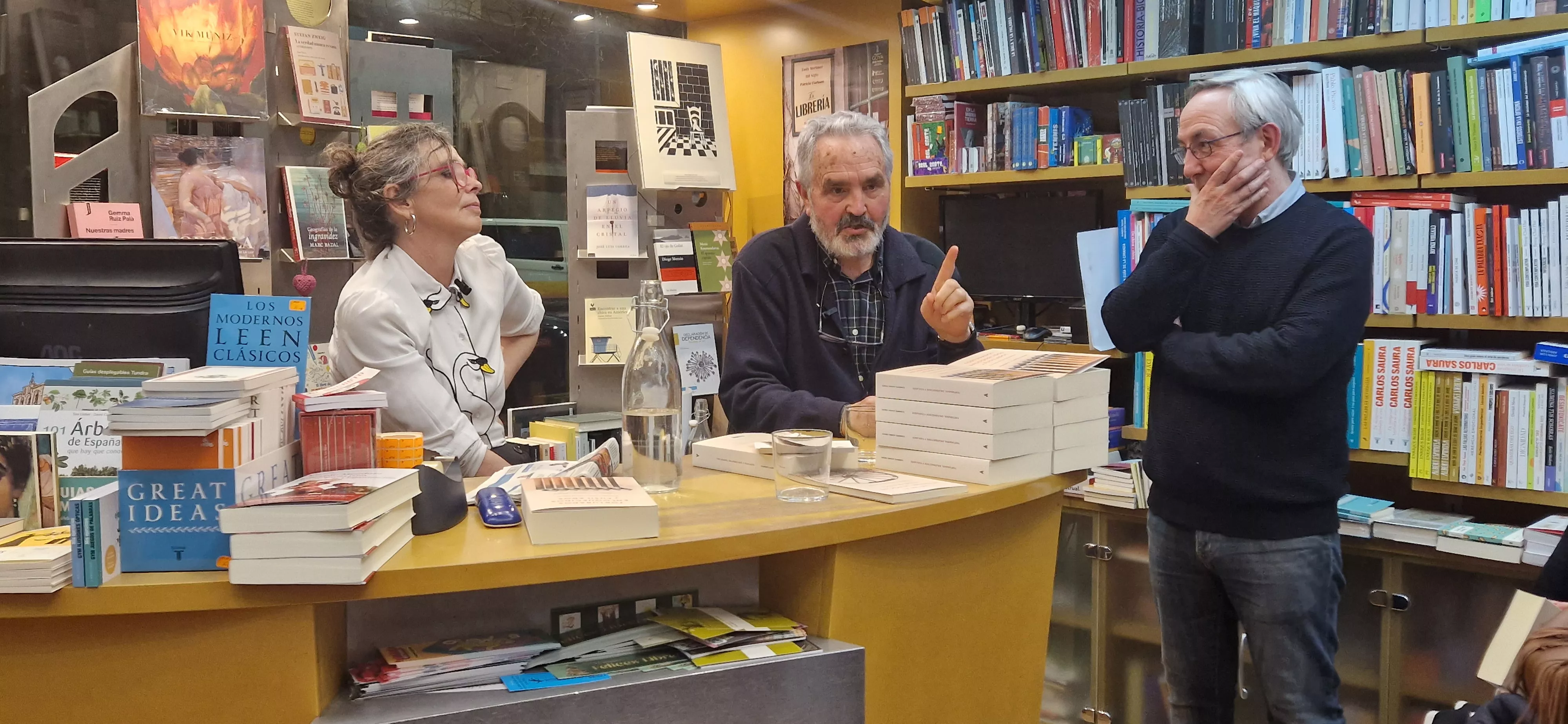 Presentación de "Torturados, enloquecidos y fusilados" de  Clemente Alonso Crespo. Foto Myriam Martínez