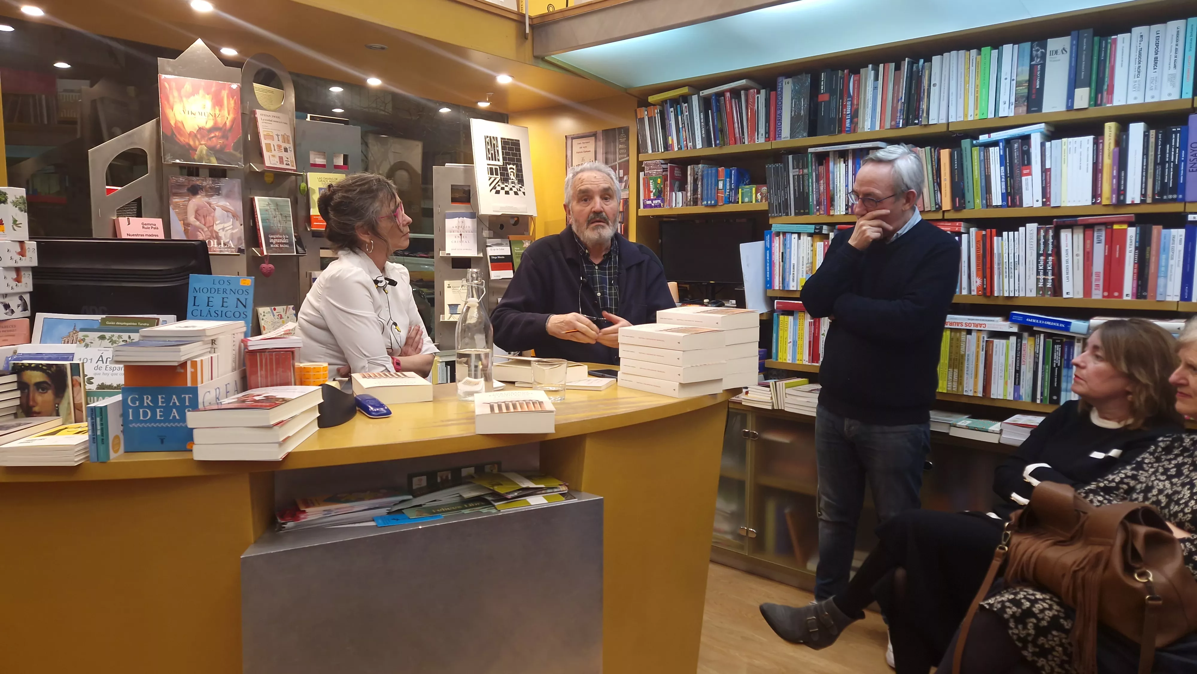 Presentación de "Torturados, enloquecidos y fusilados" de  Clemente Alonso Crespo. Foto Myriam Martínez