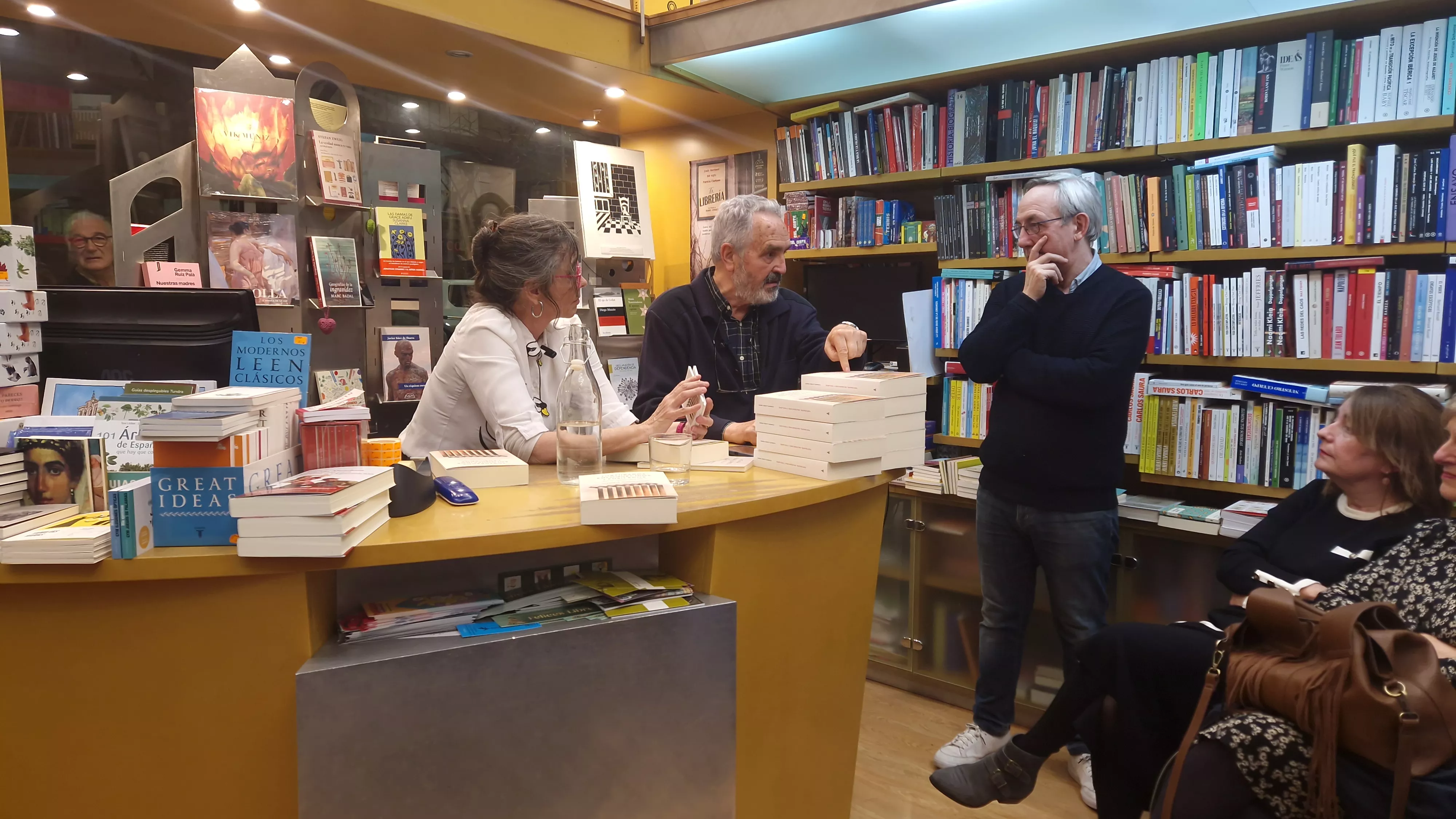 Presentación de "Torturados, enloquecidos y fusilados" de  Clemente Alonso Crespo. Foto Myriam Martínez