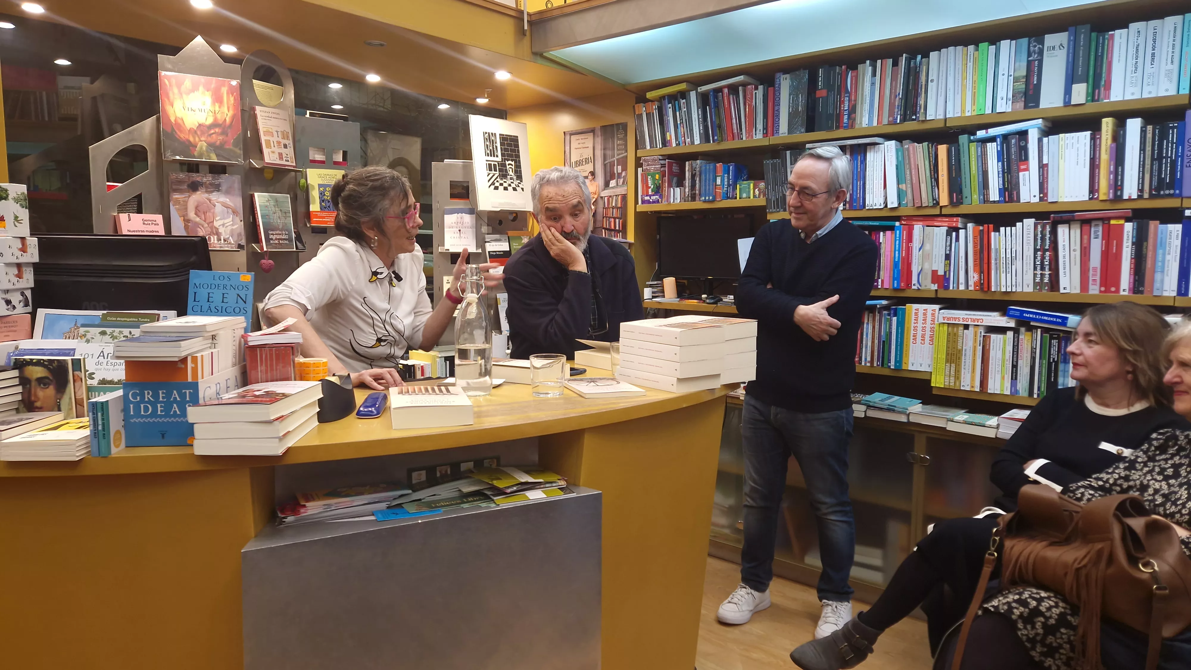 Presentación de "Torturados, enloquecidos y fusilados" de  Clemente Alonso Crespo. Foto Myriam Martínez