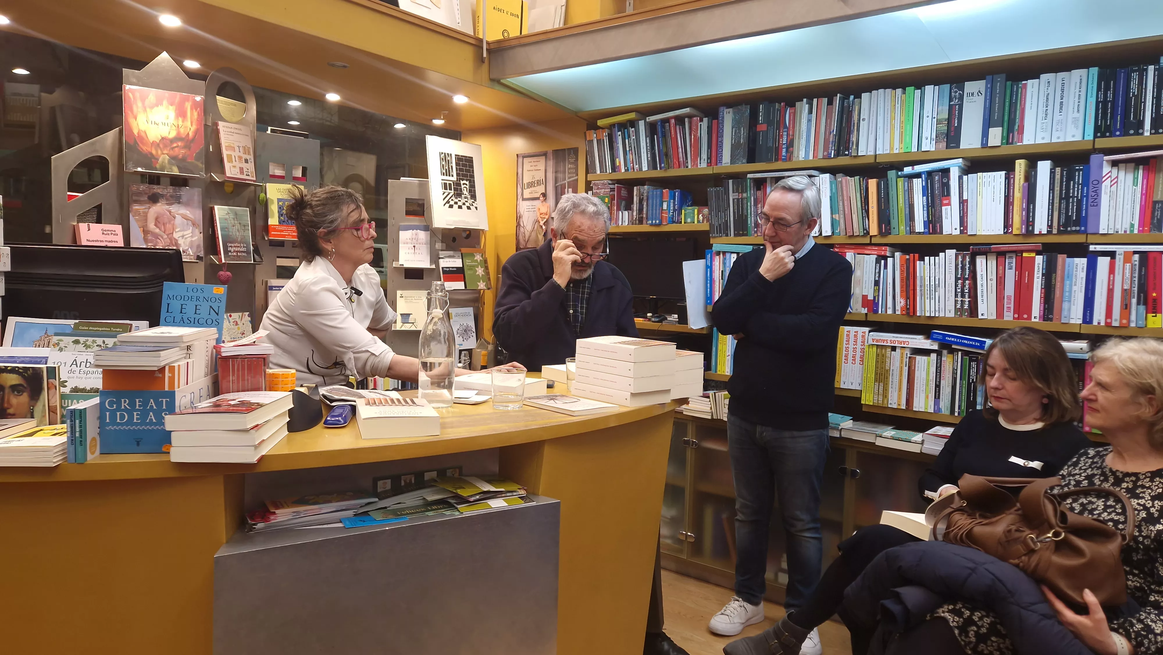 Presentación de "Torturados, enloquecidos y fusilados" de  Clemente Alonso Crespo. Foto Myriam Martínez