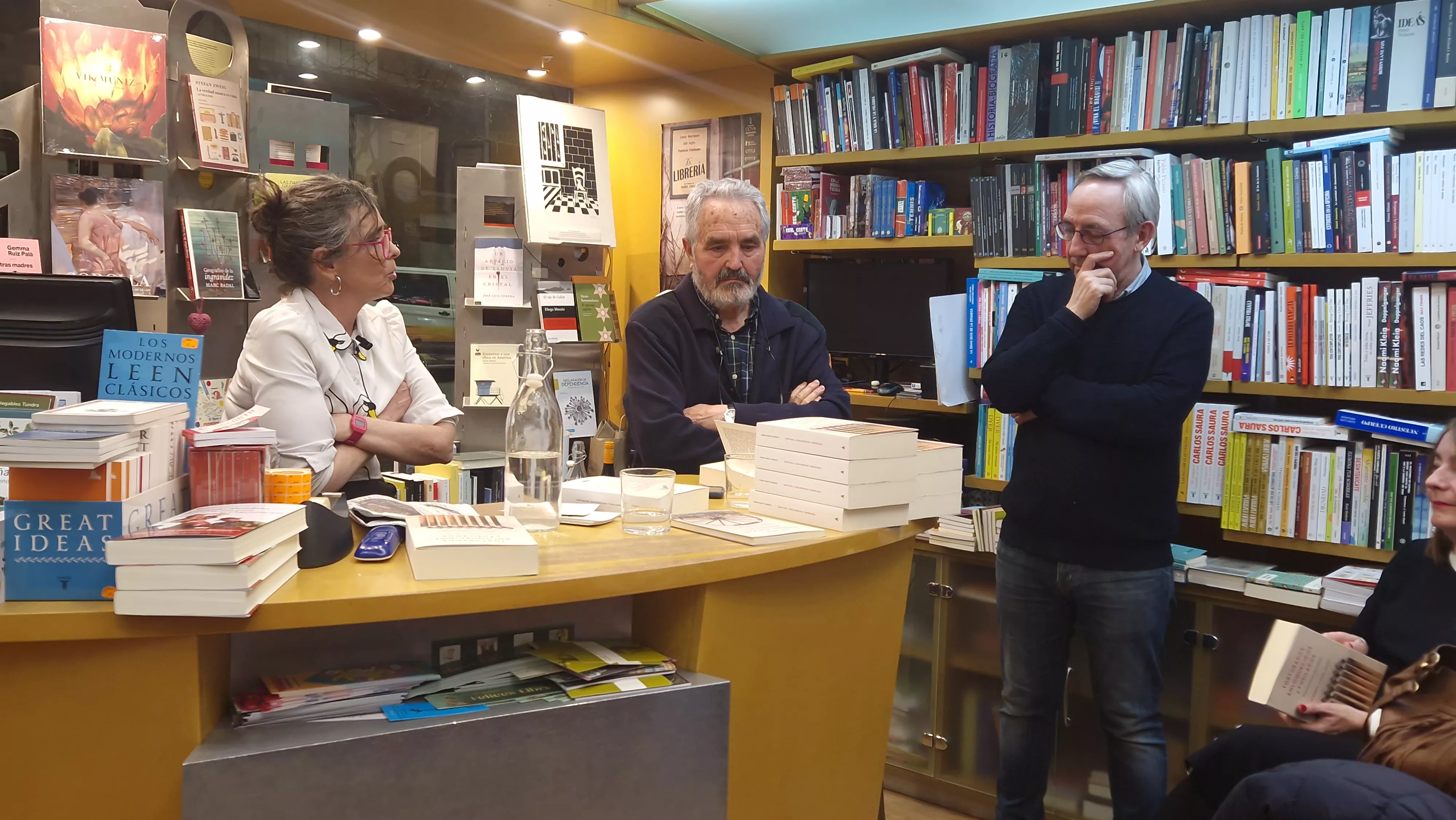 Presentación de "Torturados, enloquecidos y fusilados" de  Clemente Alonso Crespo. Foto Myriam Martínez