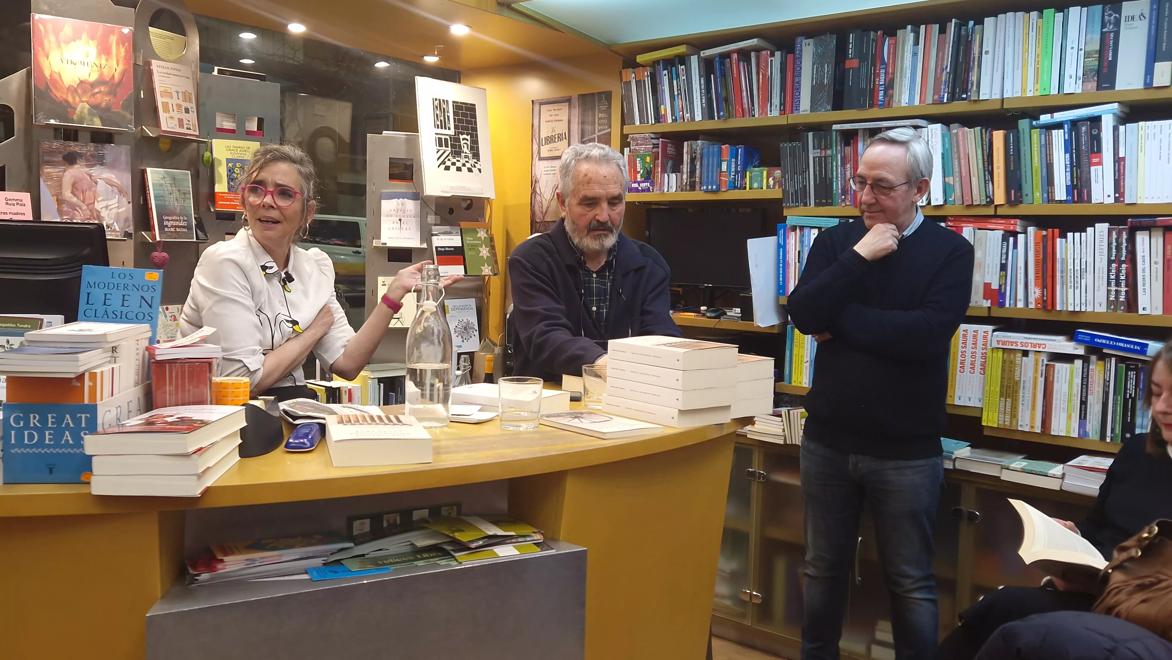 Presentación de "Torturados, enloquecidos y fusilados" de  Clemente Alonso Crespo. Foto Myriam Martínez