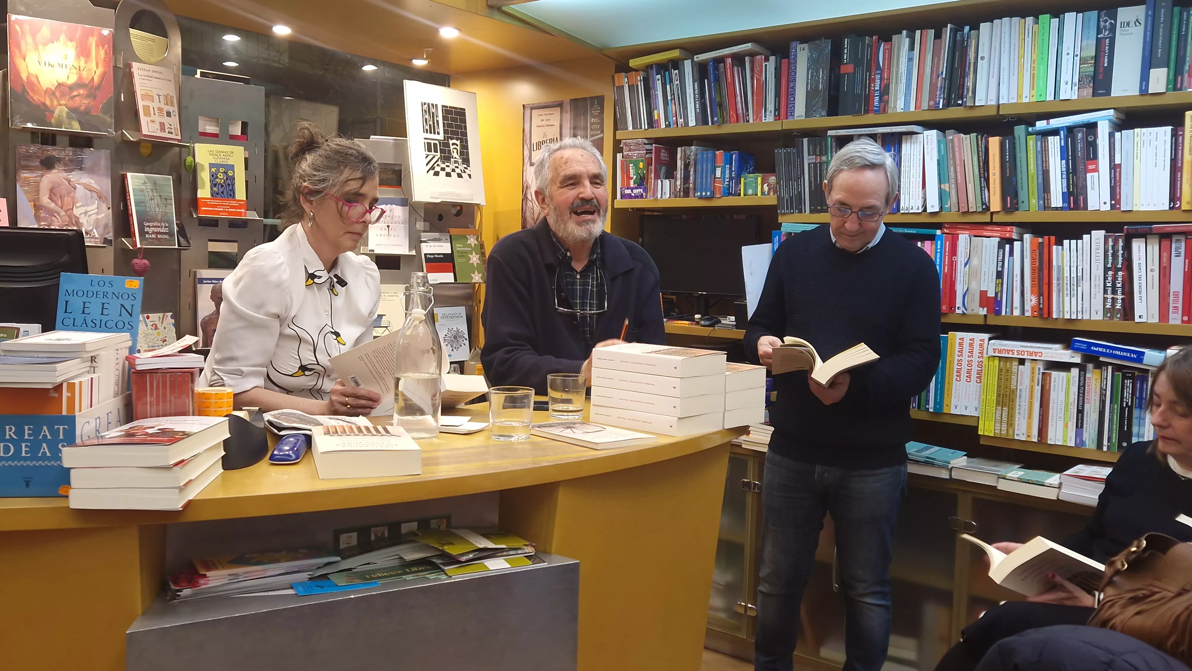 Presentación de "Torturados, enloquecidos y fusilados" de  Clemente Alonso Crespo. Foto Myriam Martínez