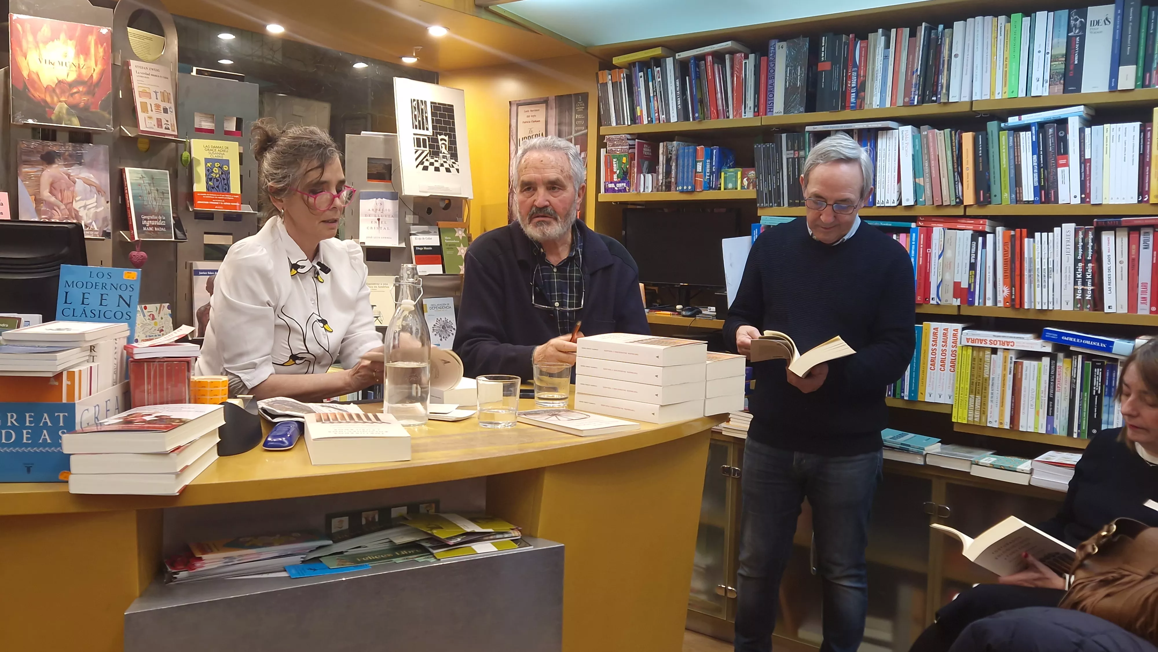 Presentación de "Torturados, enloquecidos y fusilados" de  Clemente Alonso Crespo. Foto Myriam Martínez