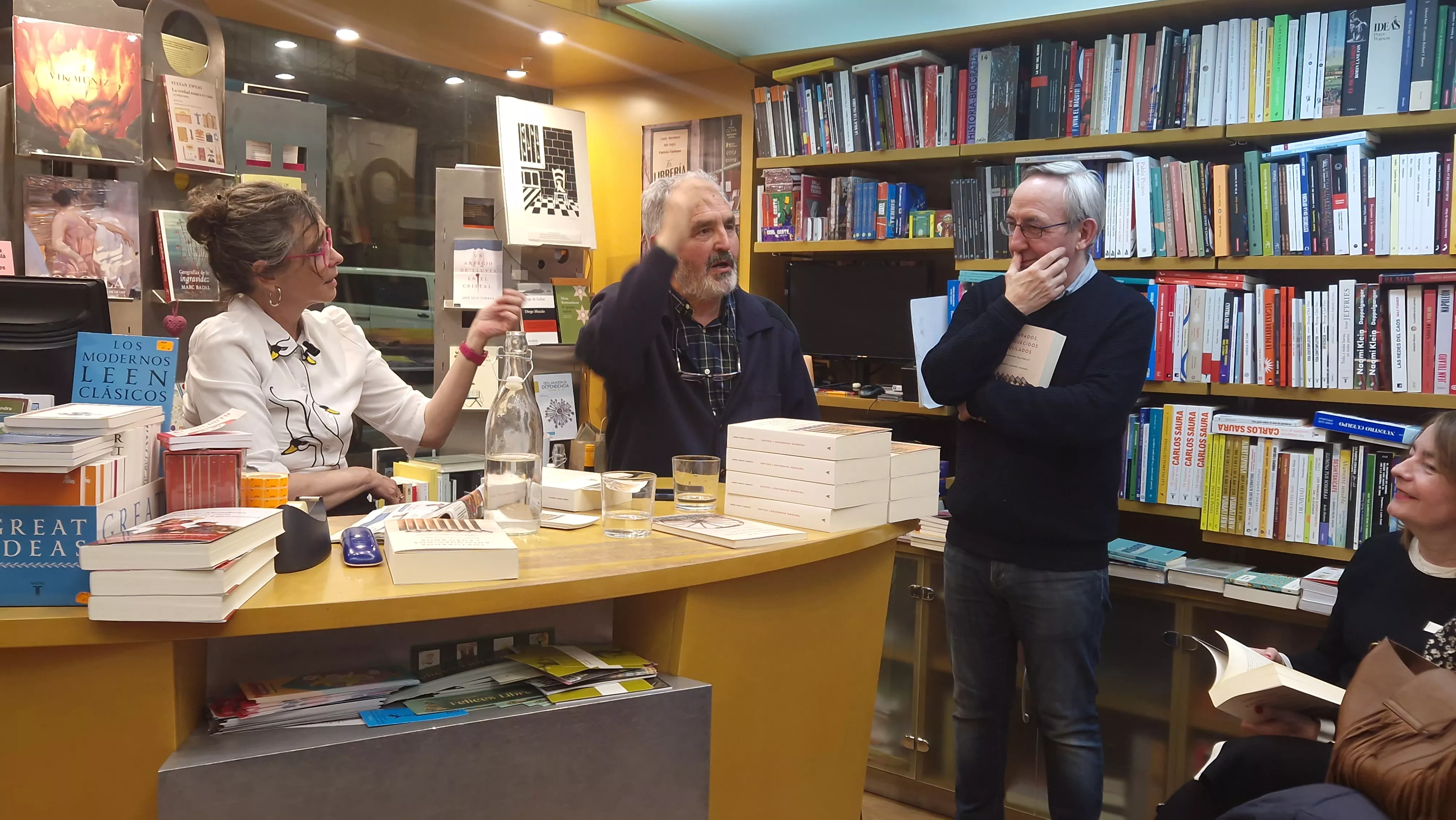 Presentación de "Torturados, enloquecidos y fusilados" de  Clemente Alonso Crespo. Foto Myriam Martínez