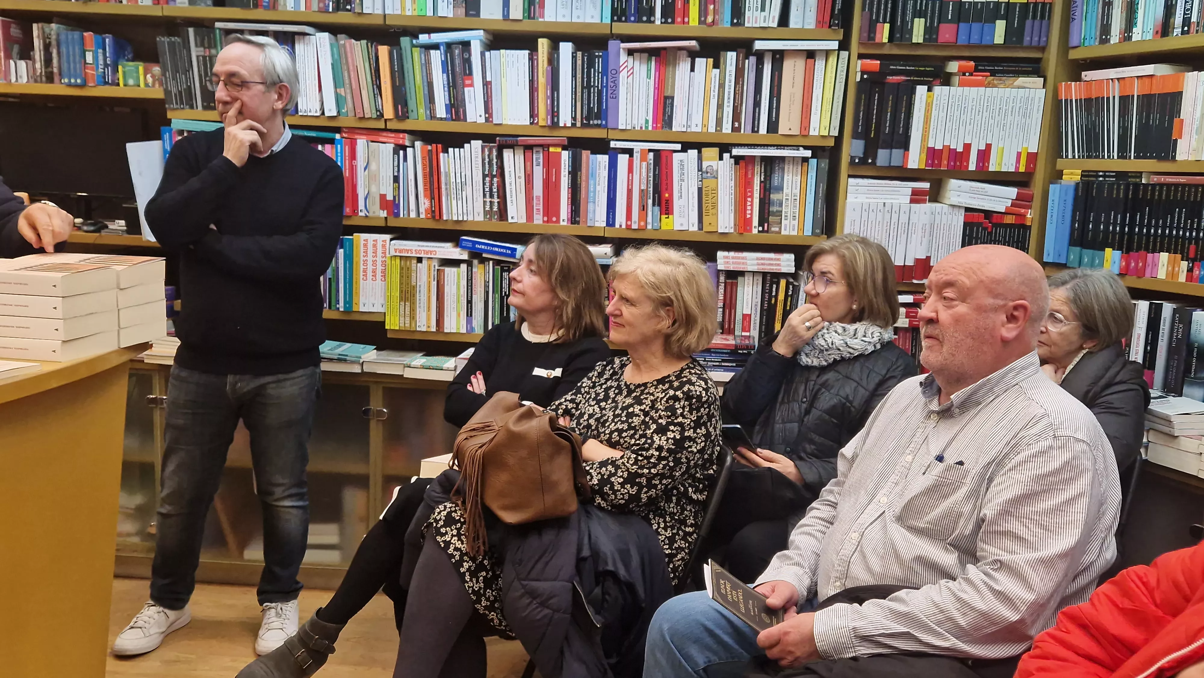 Presentación de "Torturados, enloquecidos y fusilados" de  Clemente Alonso Crespo. Foto Myriam Martínez