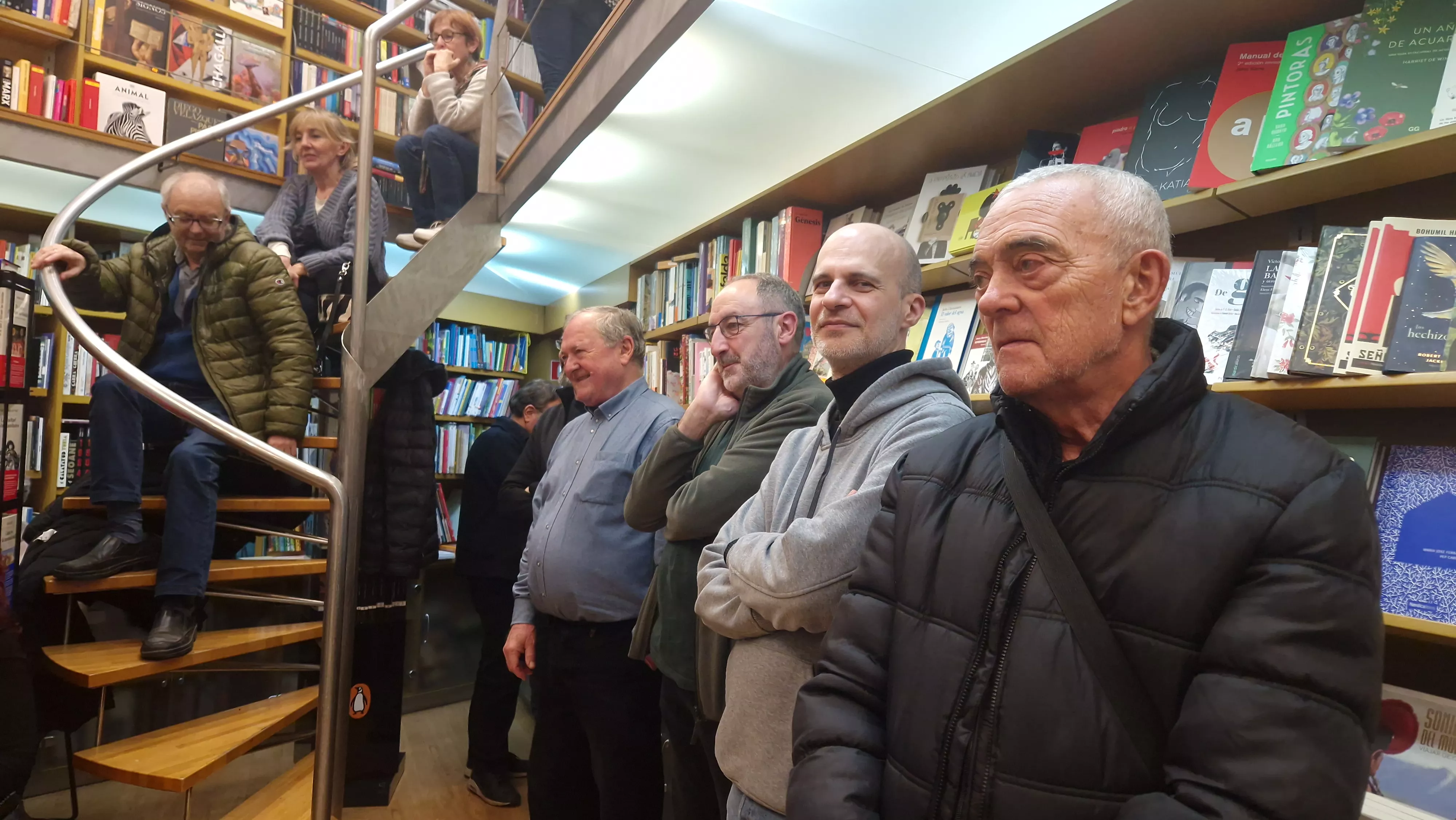 Presentación de "Torturados, enloquecidos y fusilados" de  Clemente Alonso Crespo. Foto Myriam Martínez