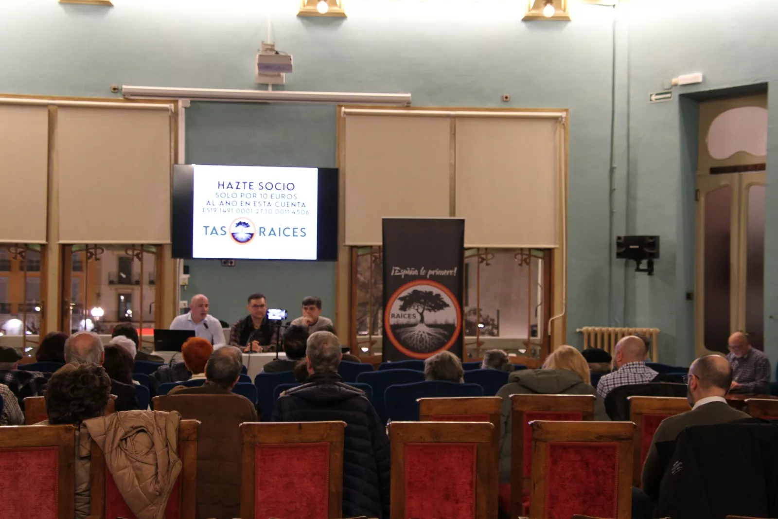 Presentación del libro De ETA a EH Bildu. Foto Carlos Neofato