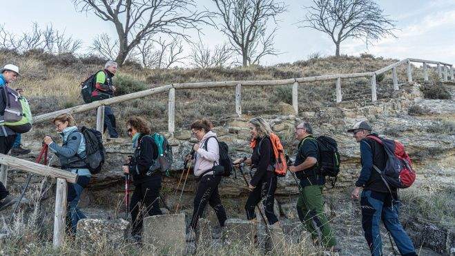 Un magnífico recorrido de Peña Guara Un magnífico recorrido de Peña Guara